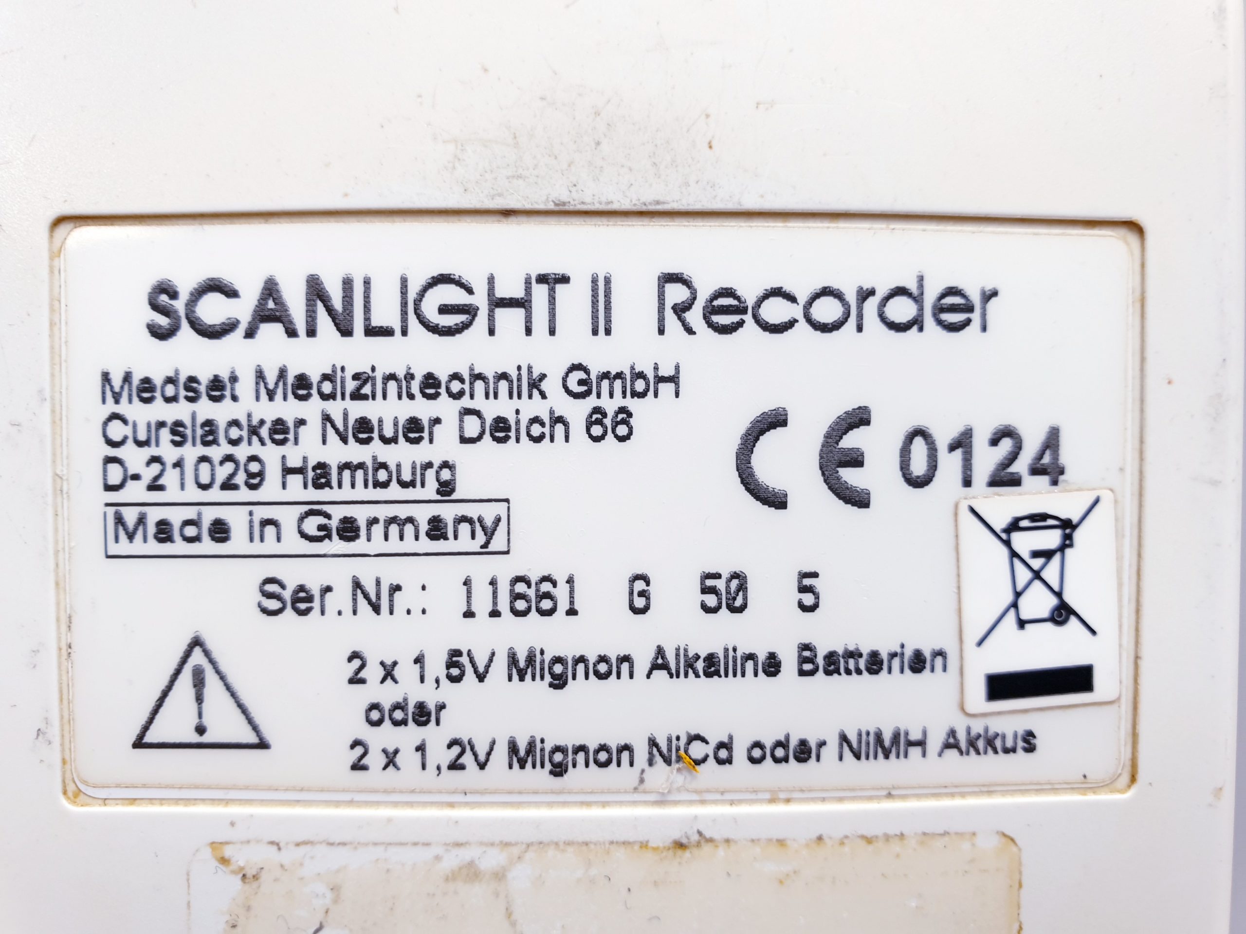 Medset Scanlight II Langzeit Blutdruck Recorder Messgerät – Bild 10