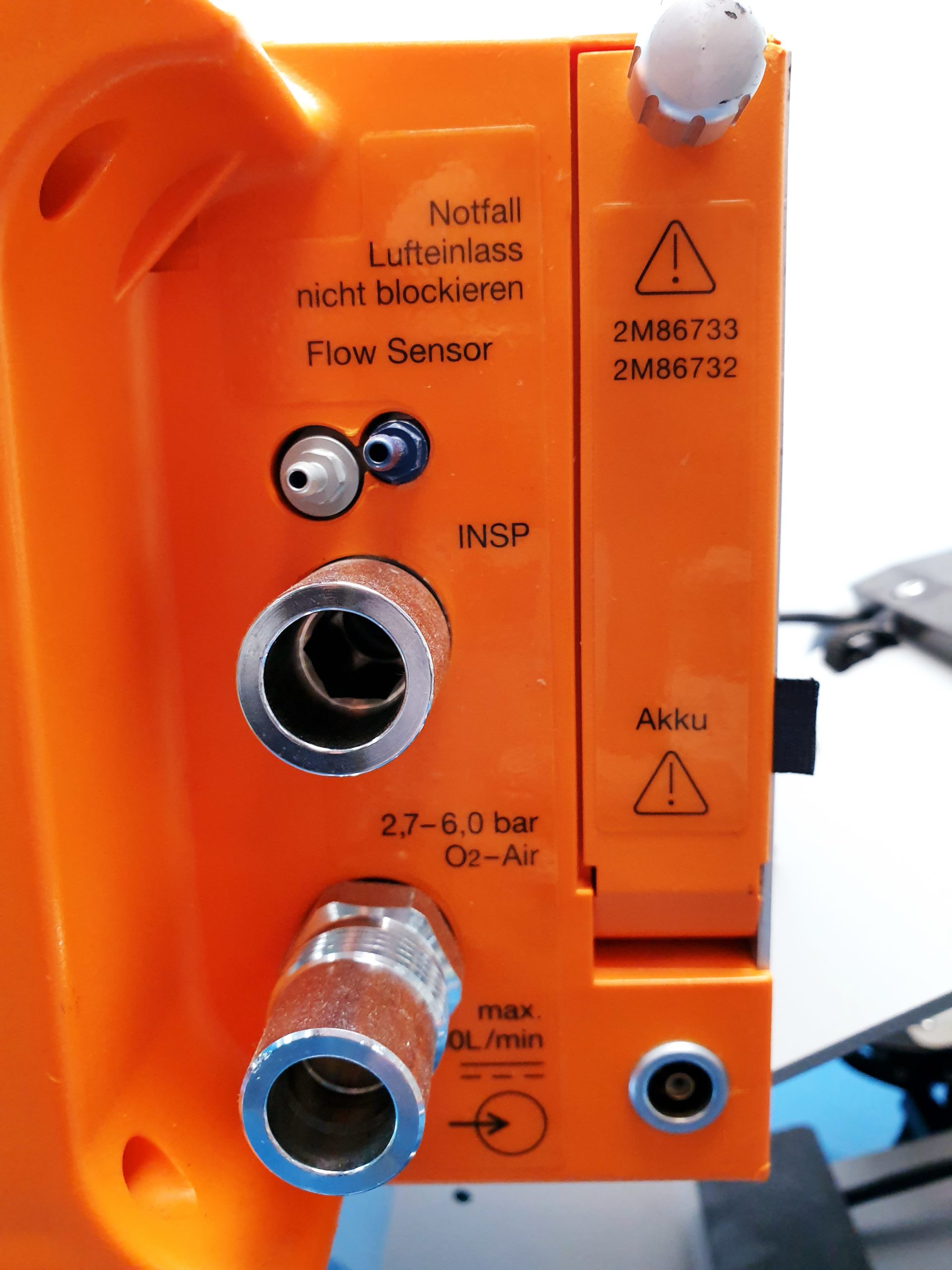 Dräger - Oxylog 3000 - Notfallbeatmungsgerät Defekt – Bild 7