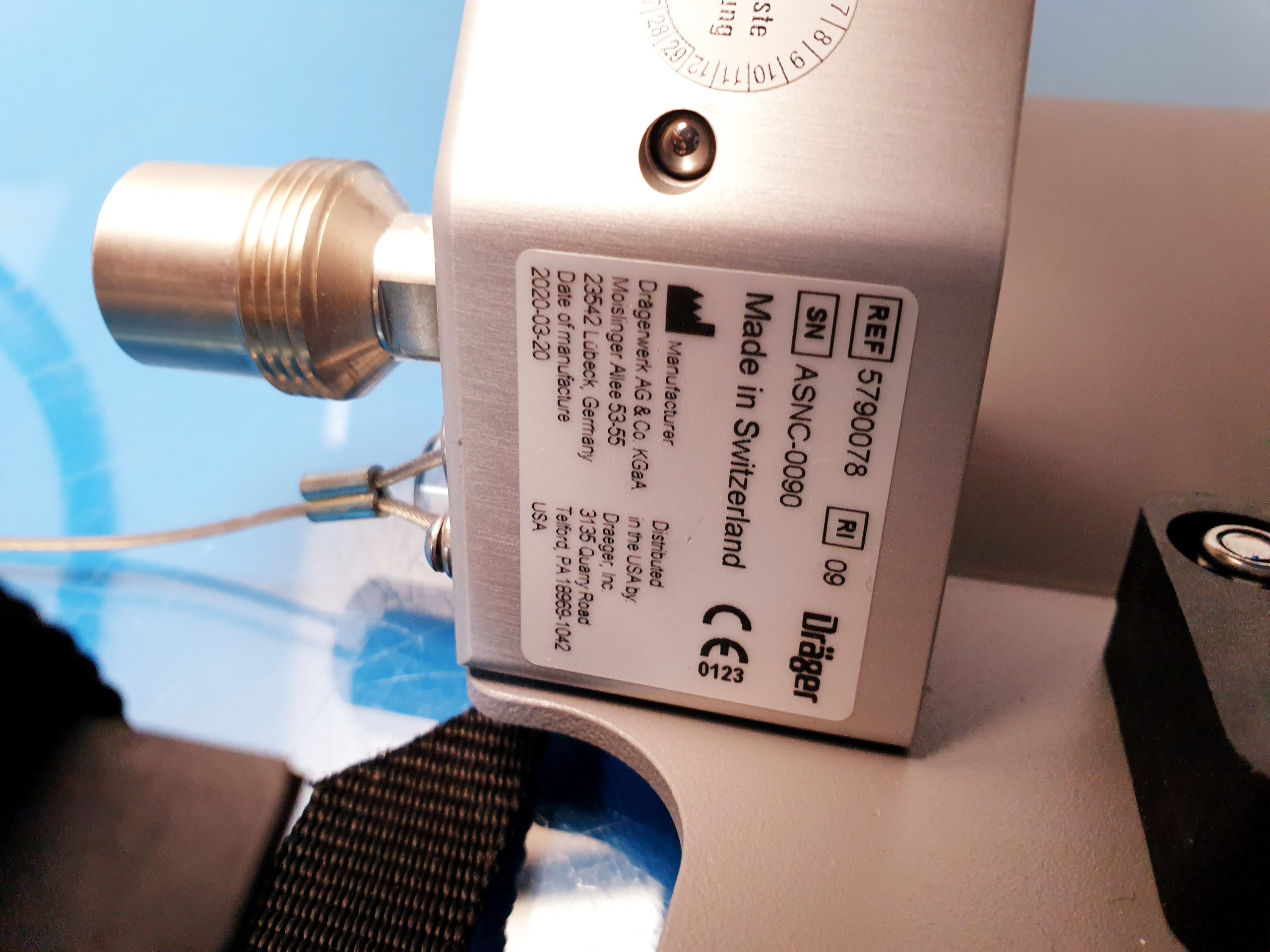 Dräger - Oxylog 3000 - Notfallbeatmungsgerät Defekt – Bild 9