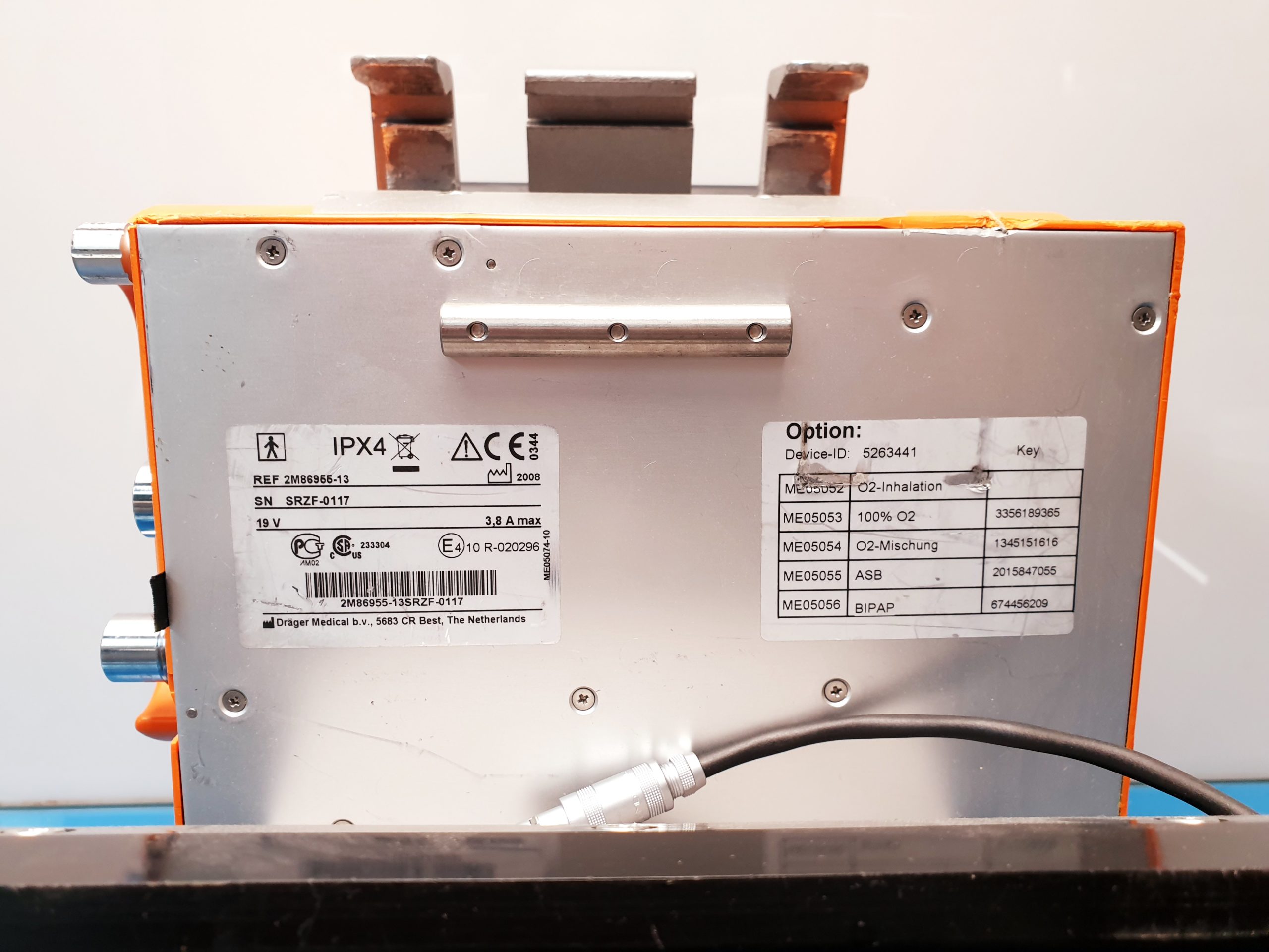 Dräger - Oxylog 3000 - Notfallbeatmungsgerät Defekt – Bild 10