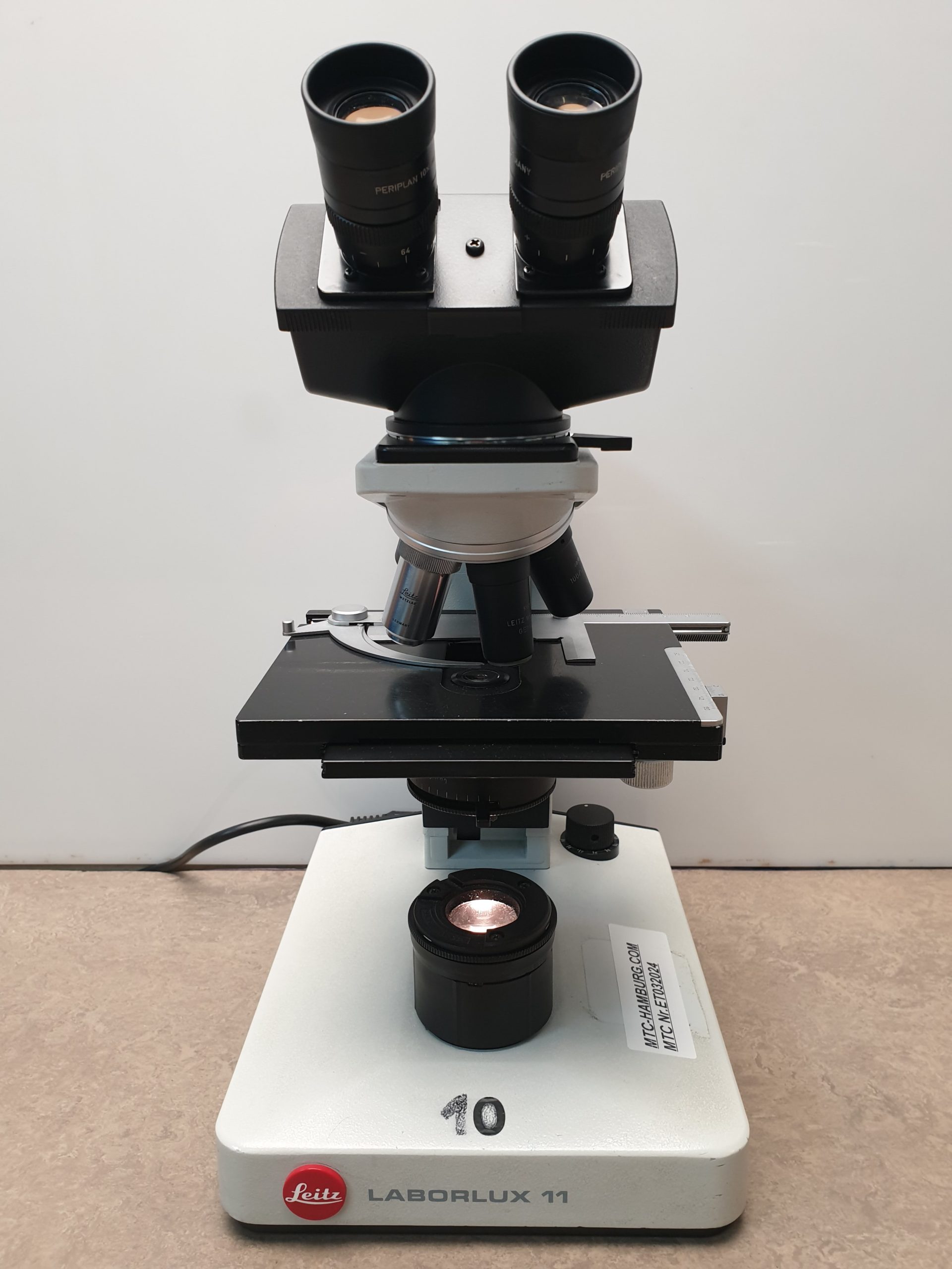 Leitz 020-435.028 Op Mikroskop – Tischmikroskop – Bild 3