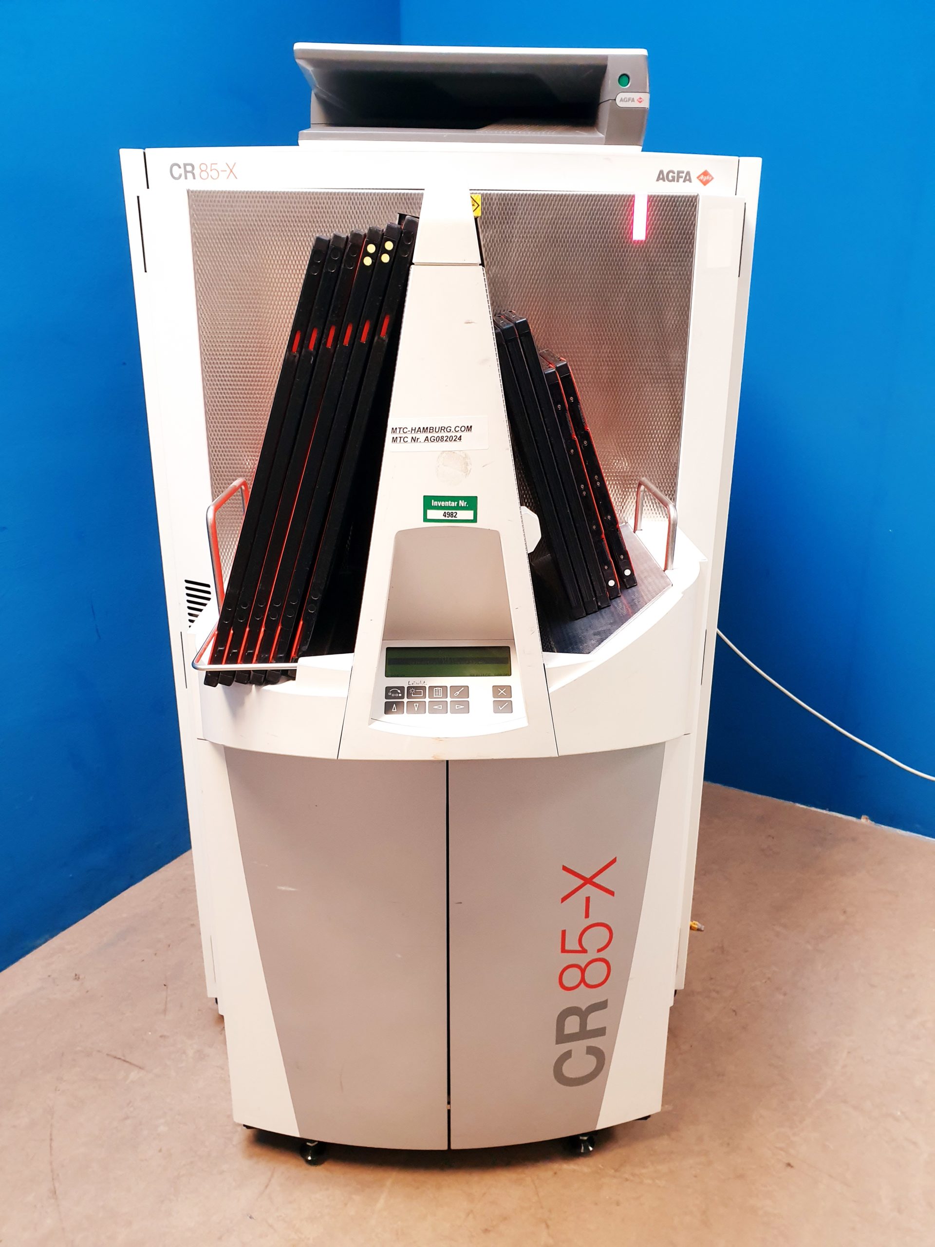 AGFA CR 85-X RCR-Speicherfoliensystem