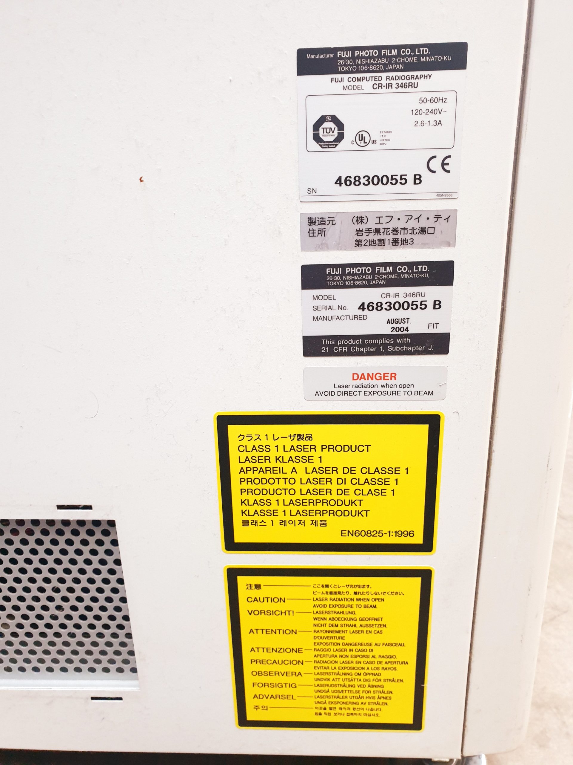 Fuji FujiFILM fcr XG-1 MIT Software – Bild 15