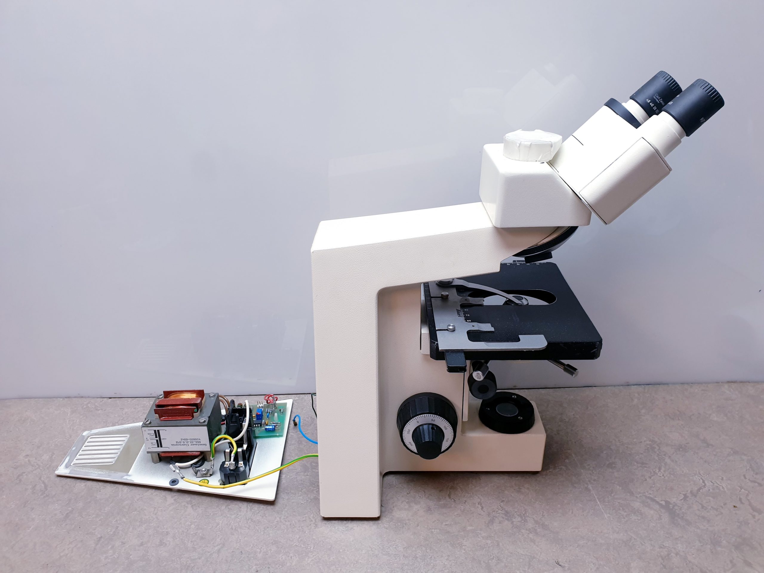 Carl Zeiss Standard 25 Mikroskop Defekt - Ersatzteilträger – Bild 5