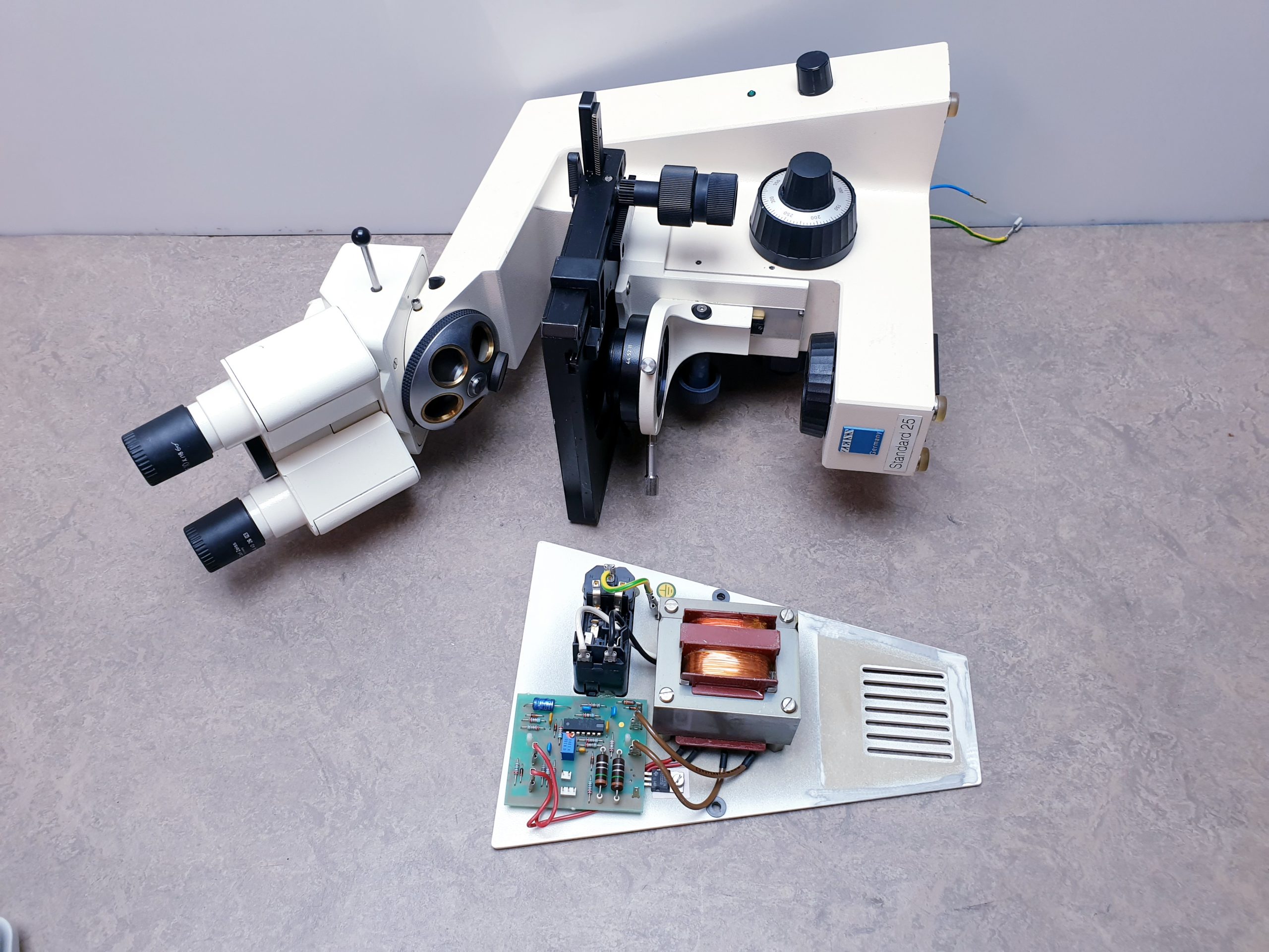 Carl Zeiss Standard 25 Mikroskop Defekt - Ersatzteilträger