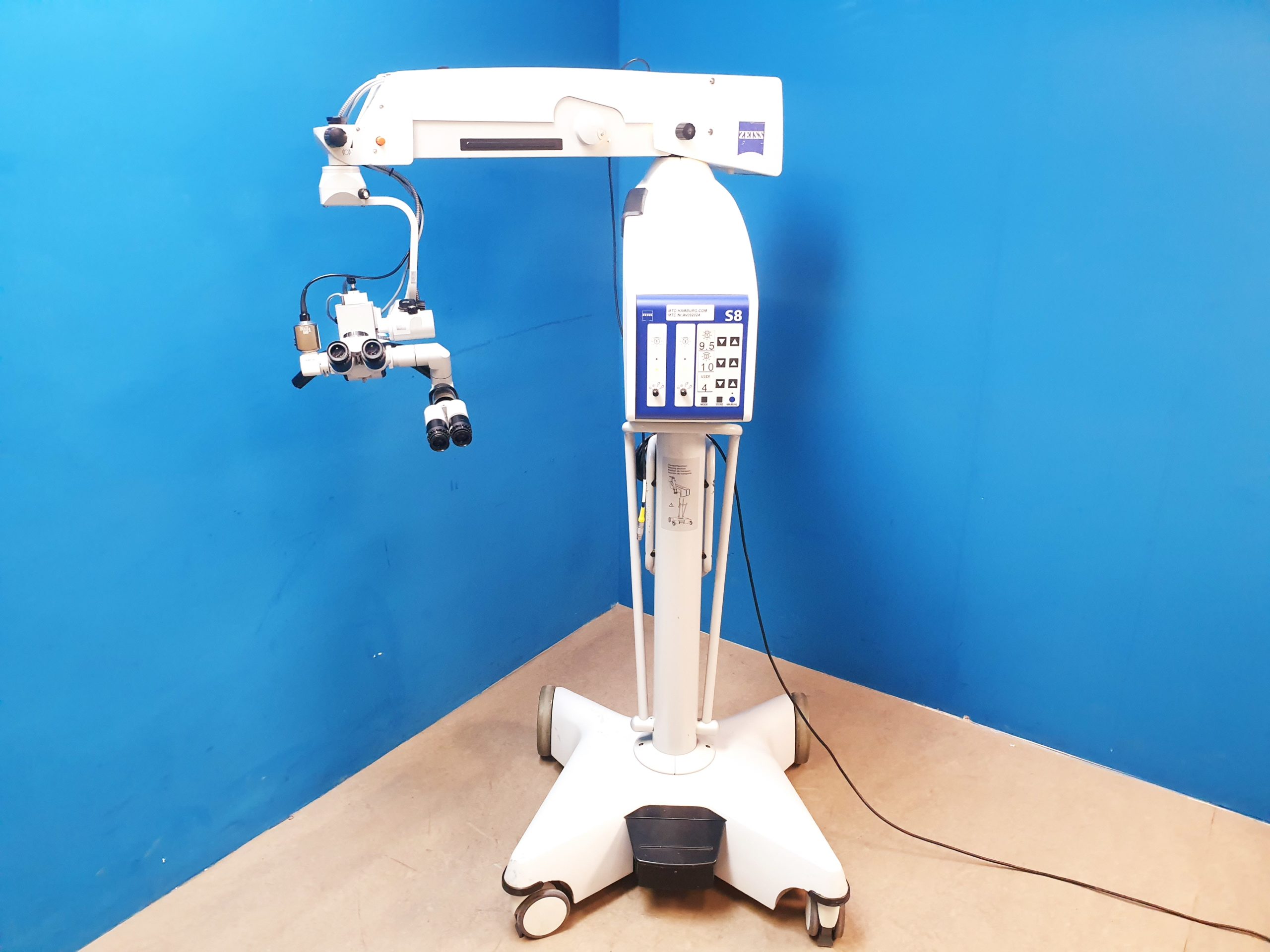 Zeiss PRO magis OPMI OP Mikroskop auf S8 Stativ Promagis f200 – Bild 4