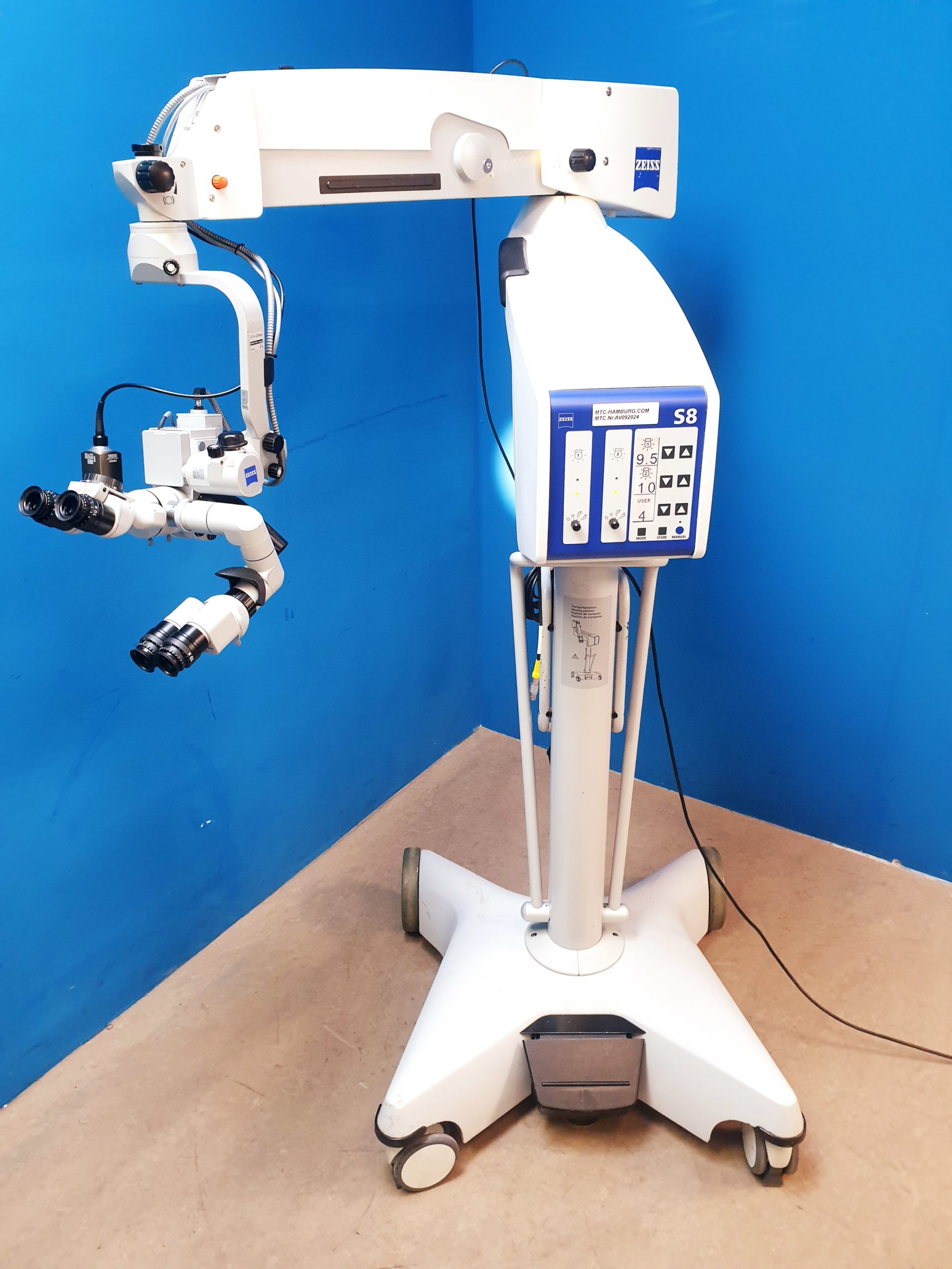 Zeiss PRO magis OPMI OP Mikroskop auf S8 Stativ Promagis f200 – Bild 5