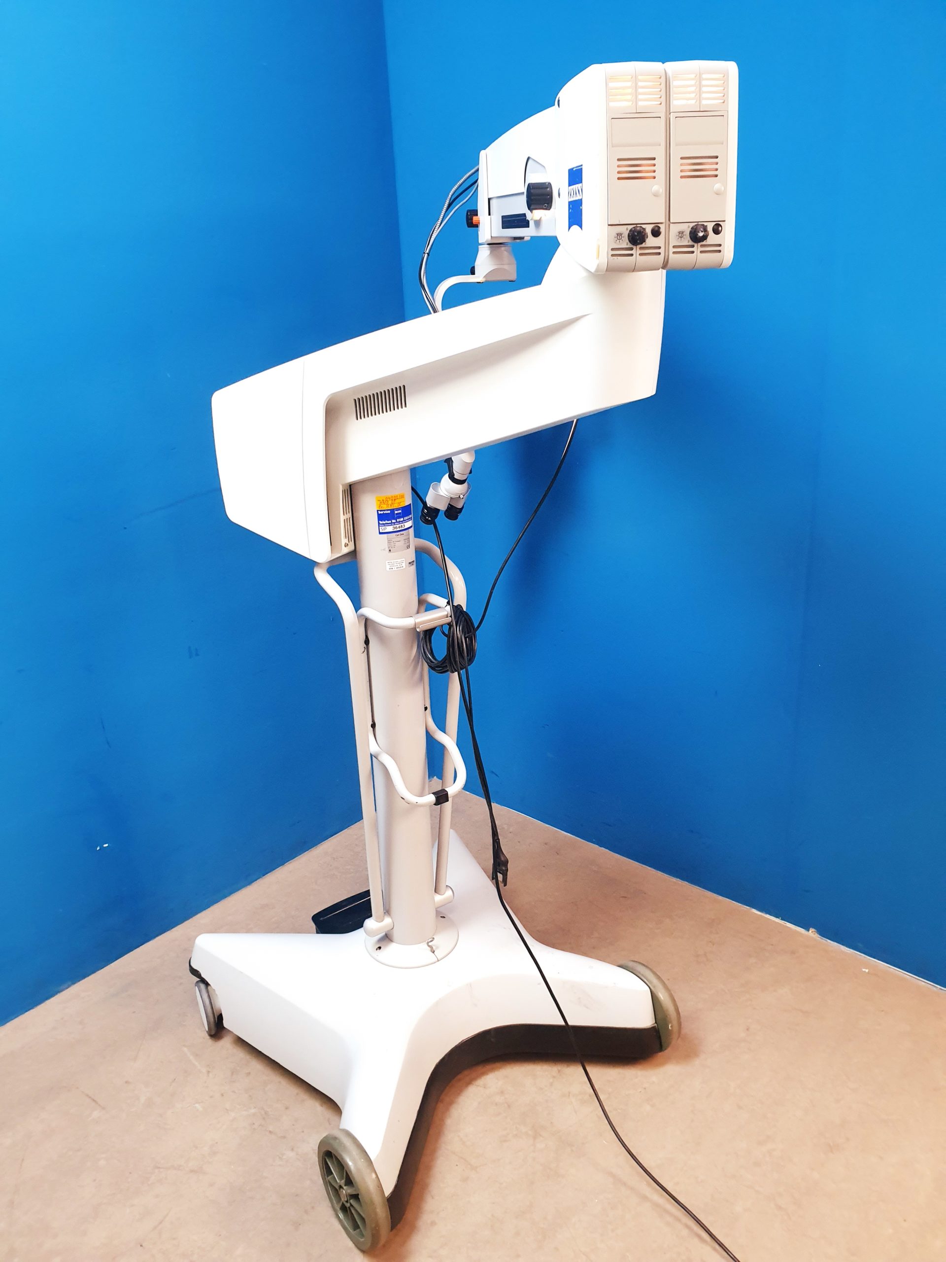 Zeiss PRO magis OPMI OP Mikroskop auf S8 Stativ Promagis f200 – Bild 23