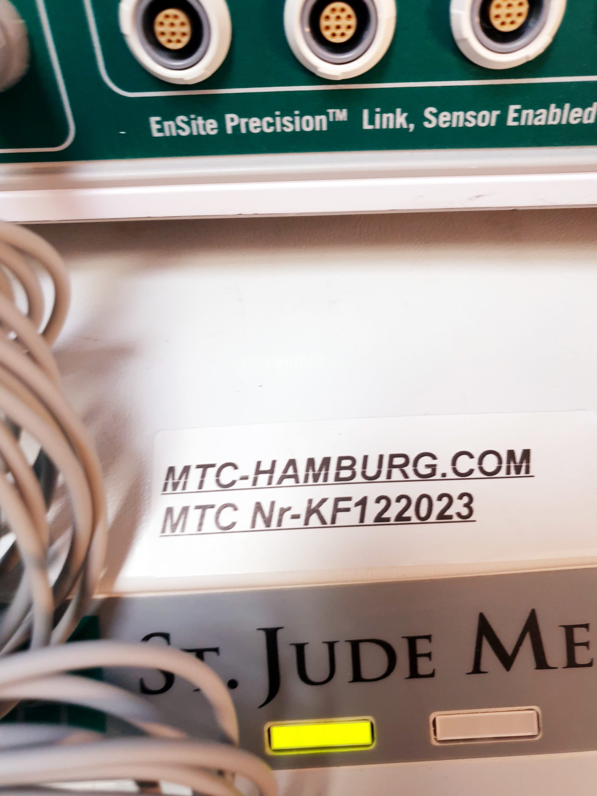 2011 SJM 100036696 Bionsense Webster Stockert GenConnect MODUL MIT KABELN ~ 31272 – Bild 2