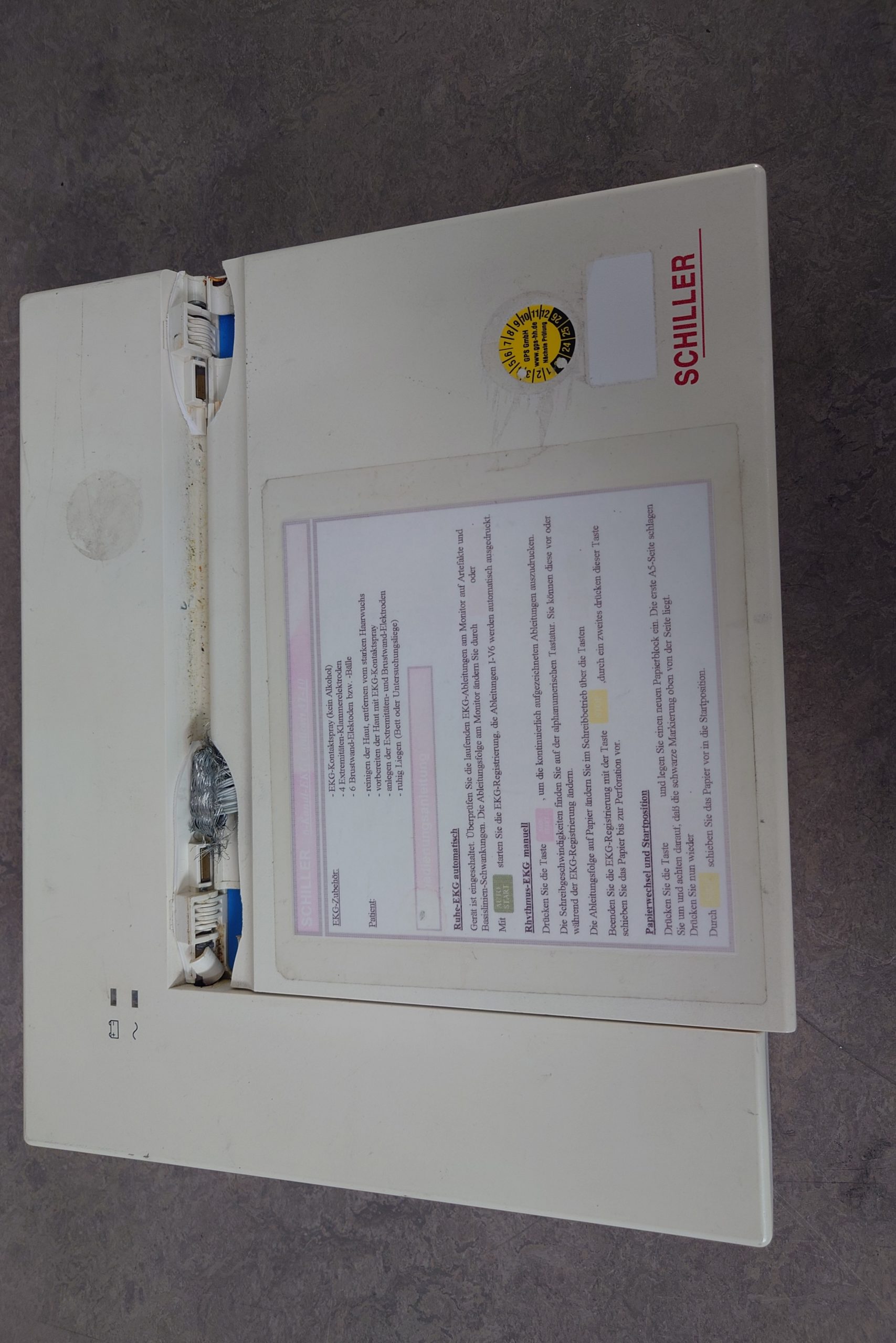 Schiller AT-10 EKG - Defekt – Bild 7