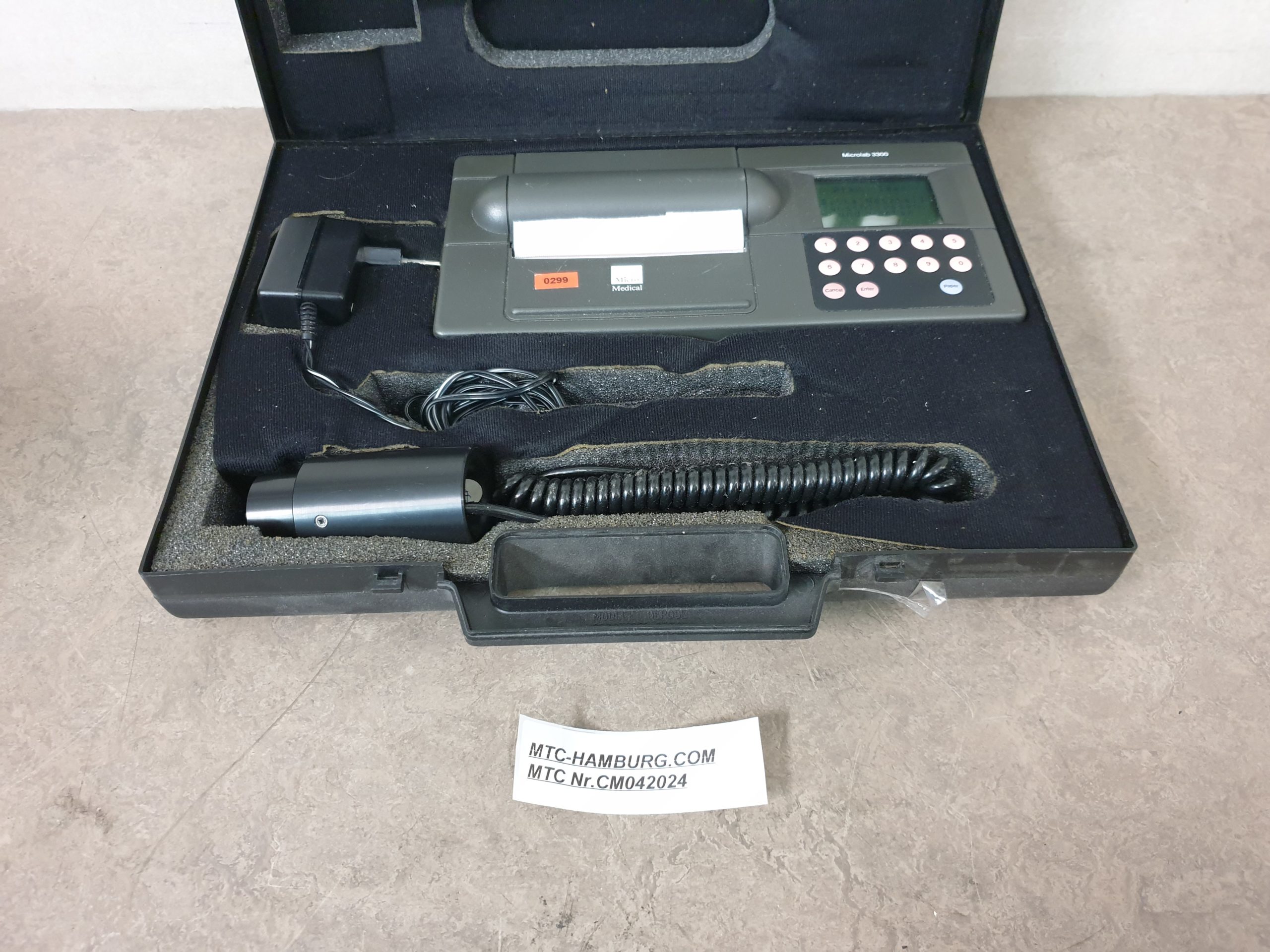 MICRO MEDICAL MicroLab 3300 Spirometer Mk4 – Bild 3