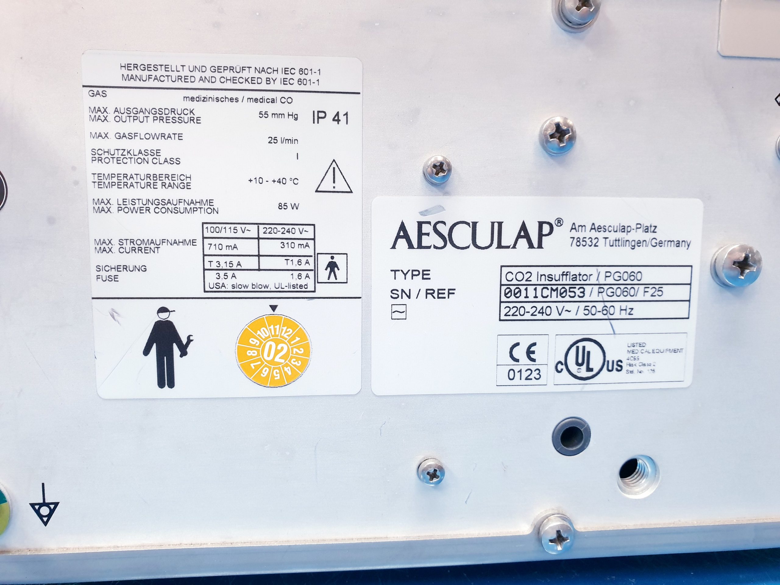 Aesculap Flow 25-pg060 Insufflator – Bild 11