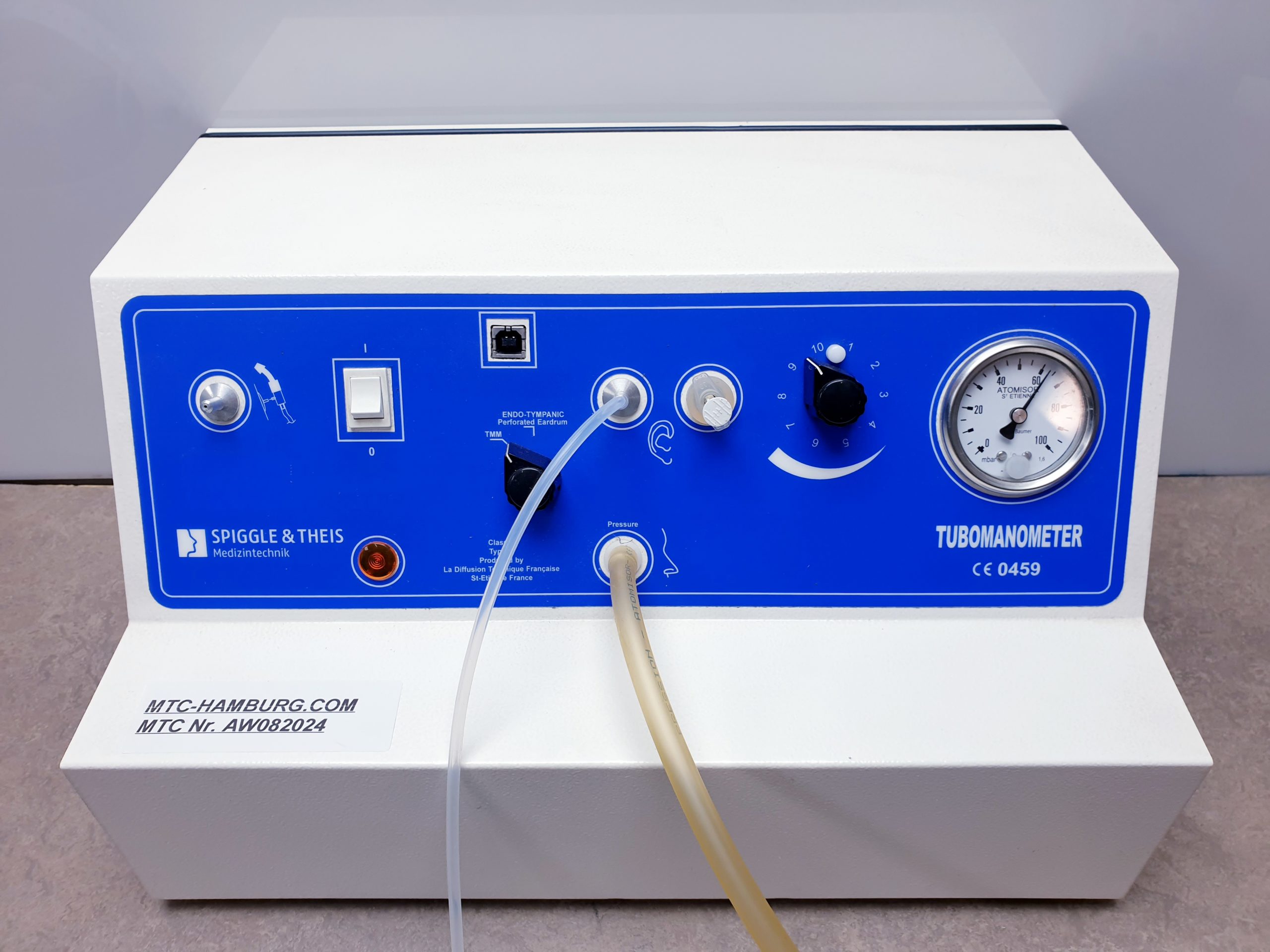 Spiggle & Theis Tubomanometer TMM 2.3 HNO Heilkunde – Bild 5