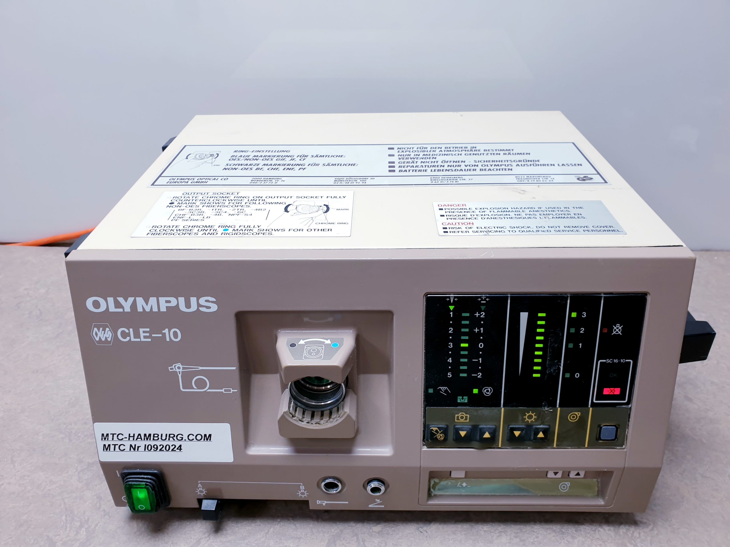 Olympus CLE-10 Lichtquelle Light Source – Bild 4