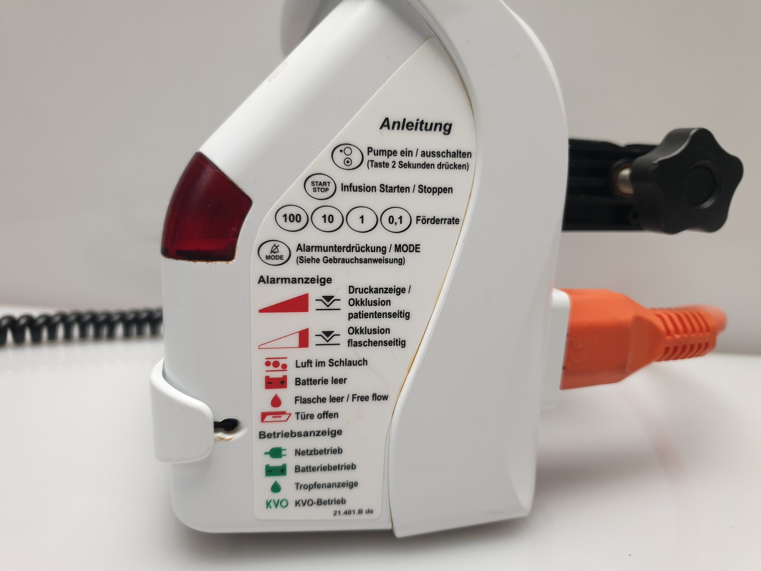 Medi Argus Infusionspumpe 707V 707 V - mit Tropfensensor – Bild 9