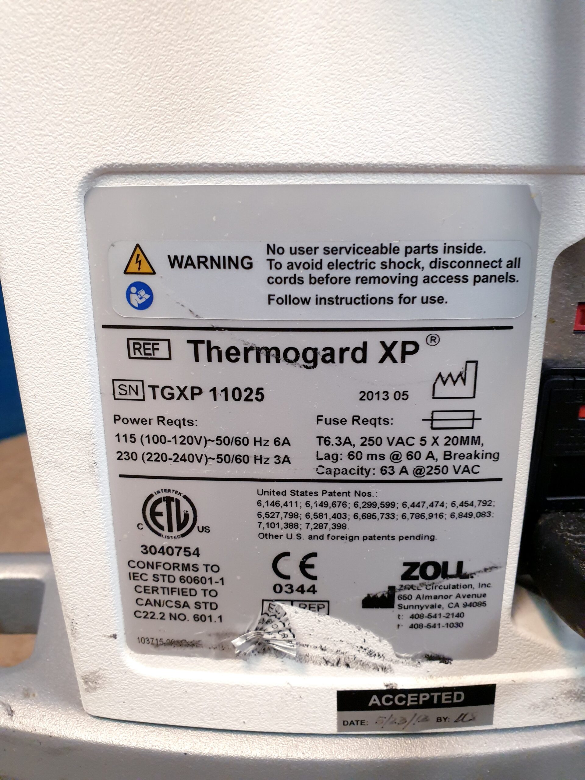 Zoll Thermogard XP Patientenwärmesystem – Bild 21