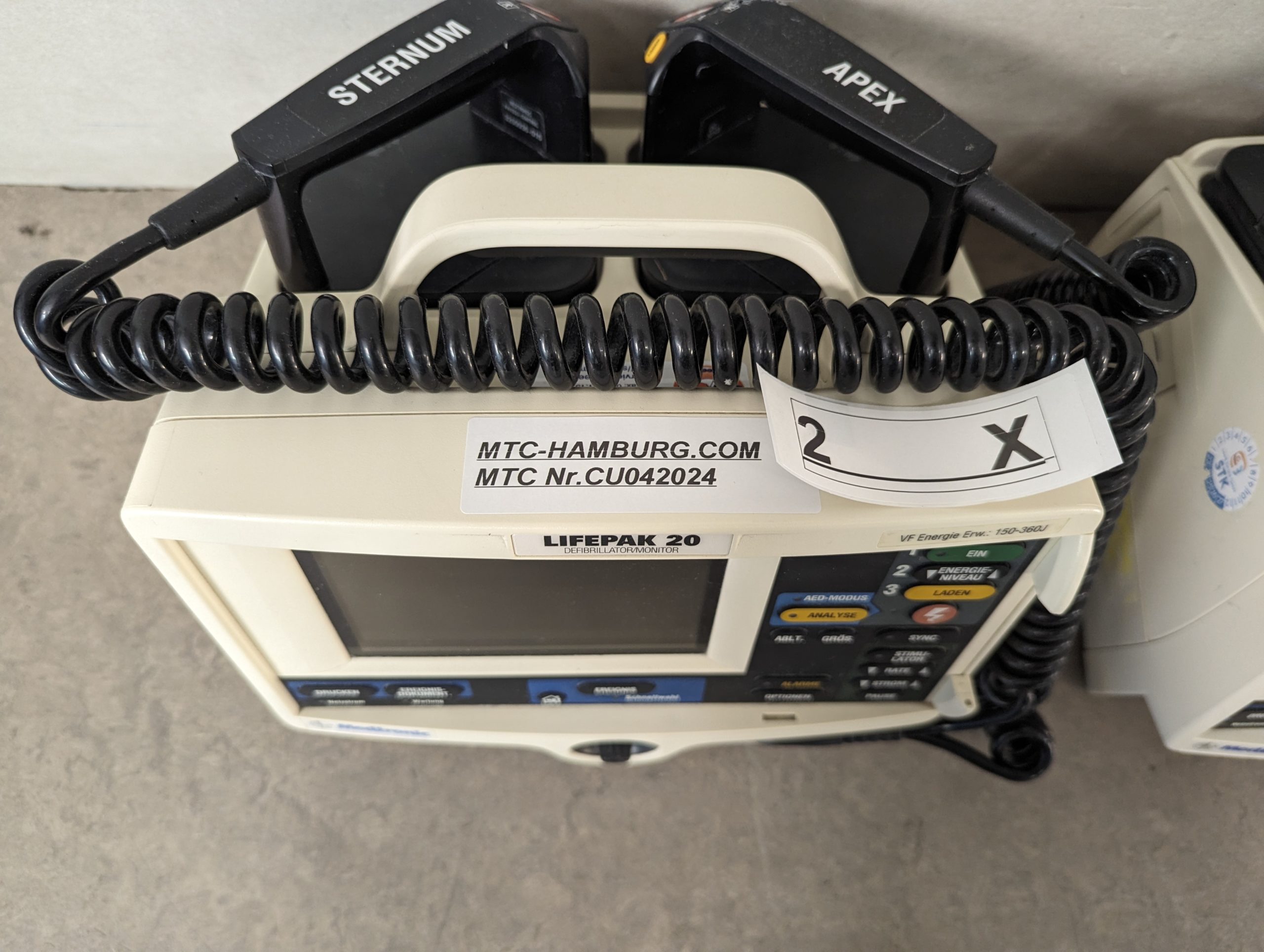 Medtronic Lifepak 20 Physio-Control Defibrillator Monitor – Bild 5