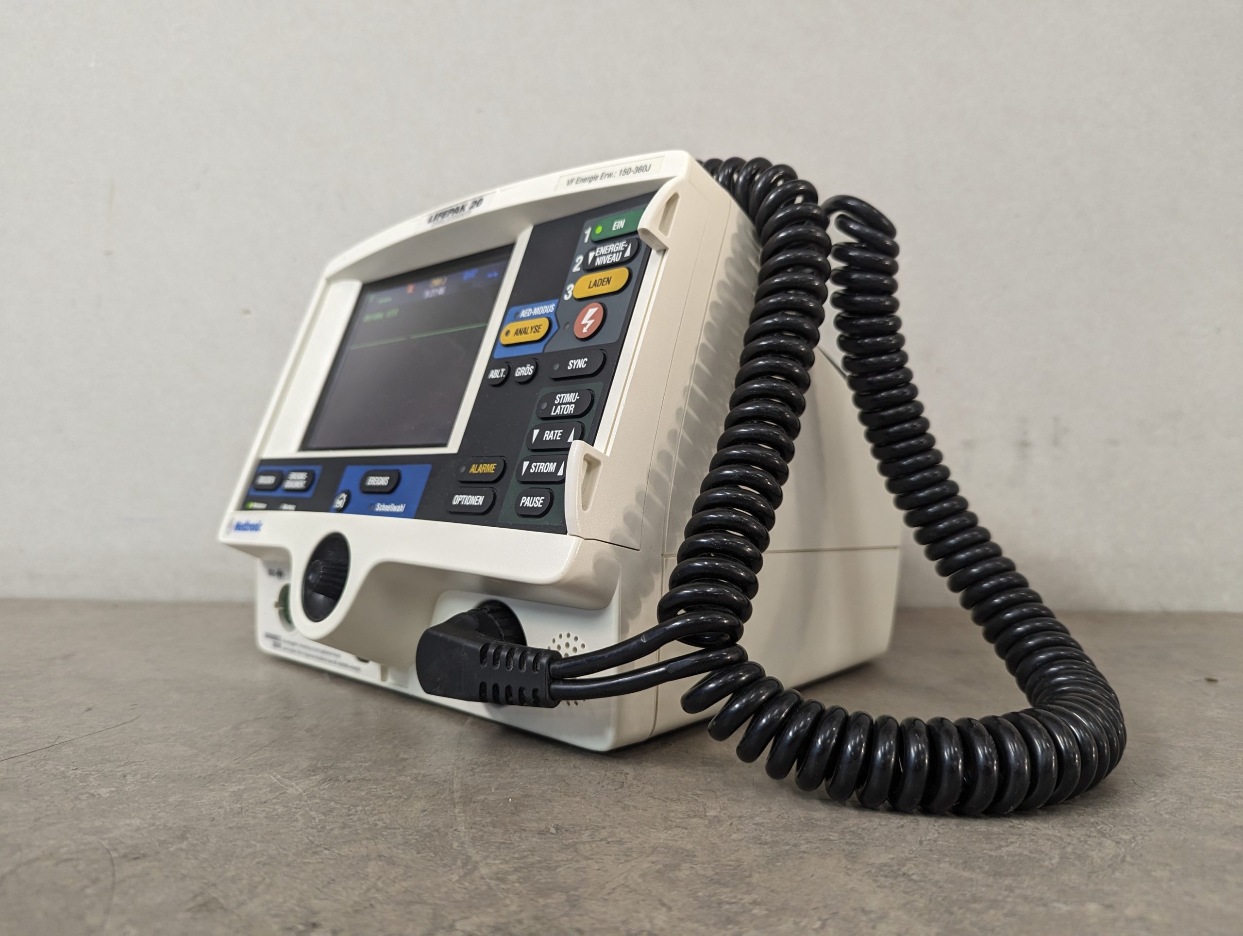 Medtronic Lifepak 20 Physio-Control Defibrillator Monitor – Bild 13