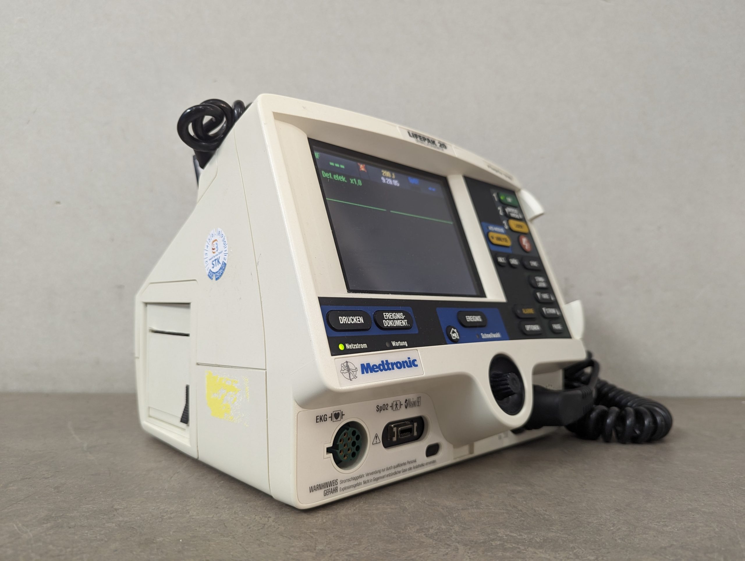 Medtronic Lifepak 20 Physio-Control Defibrillator Monitor – Bild 14