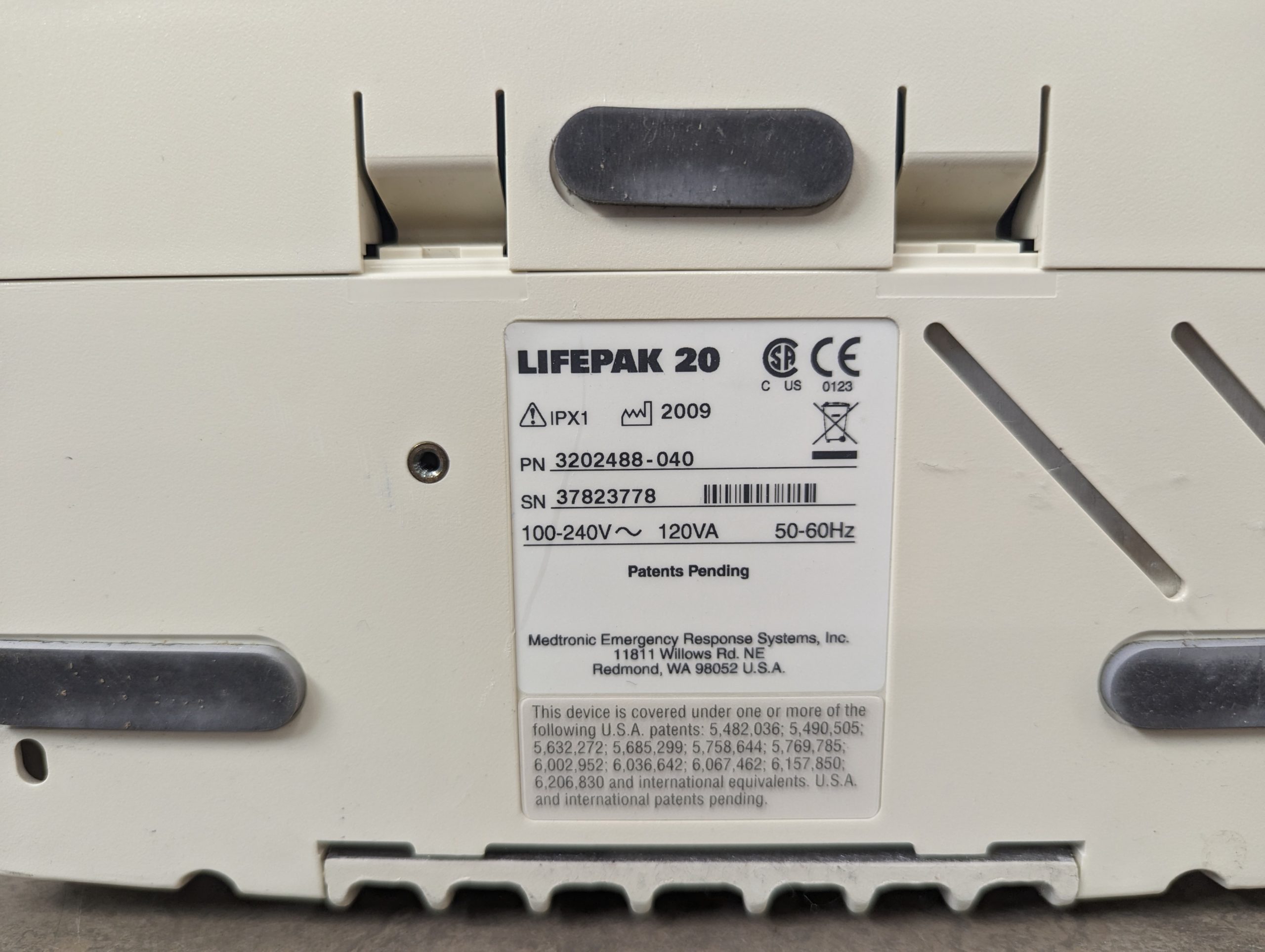 Medtronic Lifepak 20 Physio-Control Defibrillator Monitor – Bild 18