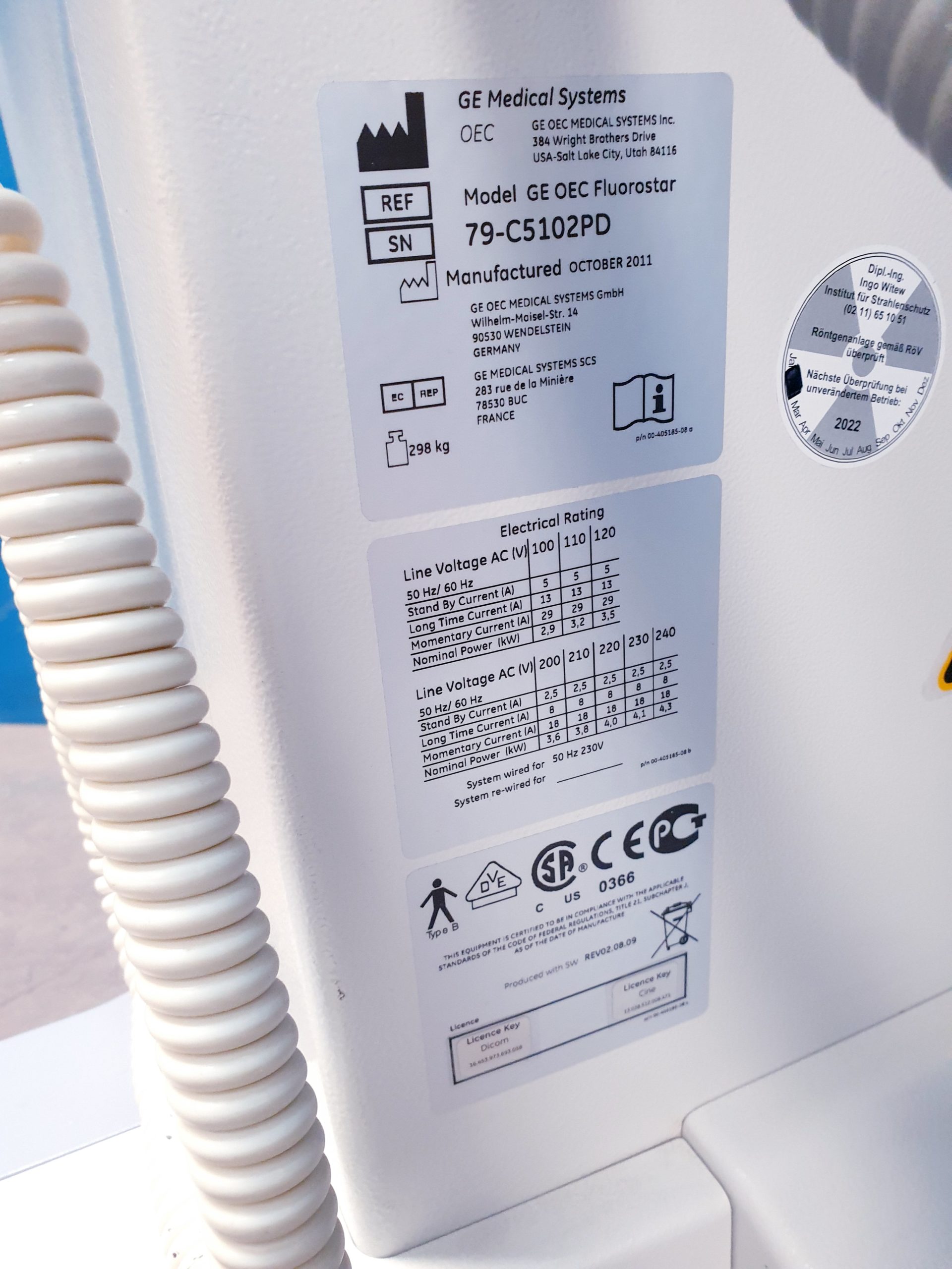 GE OEC FluoroStar 7900 Compact – Bild 20