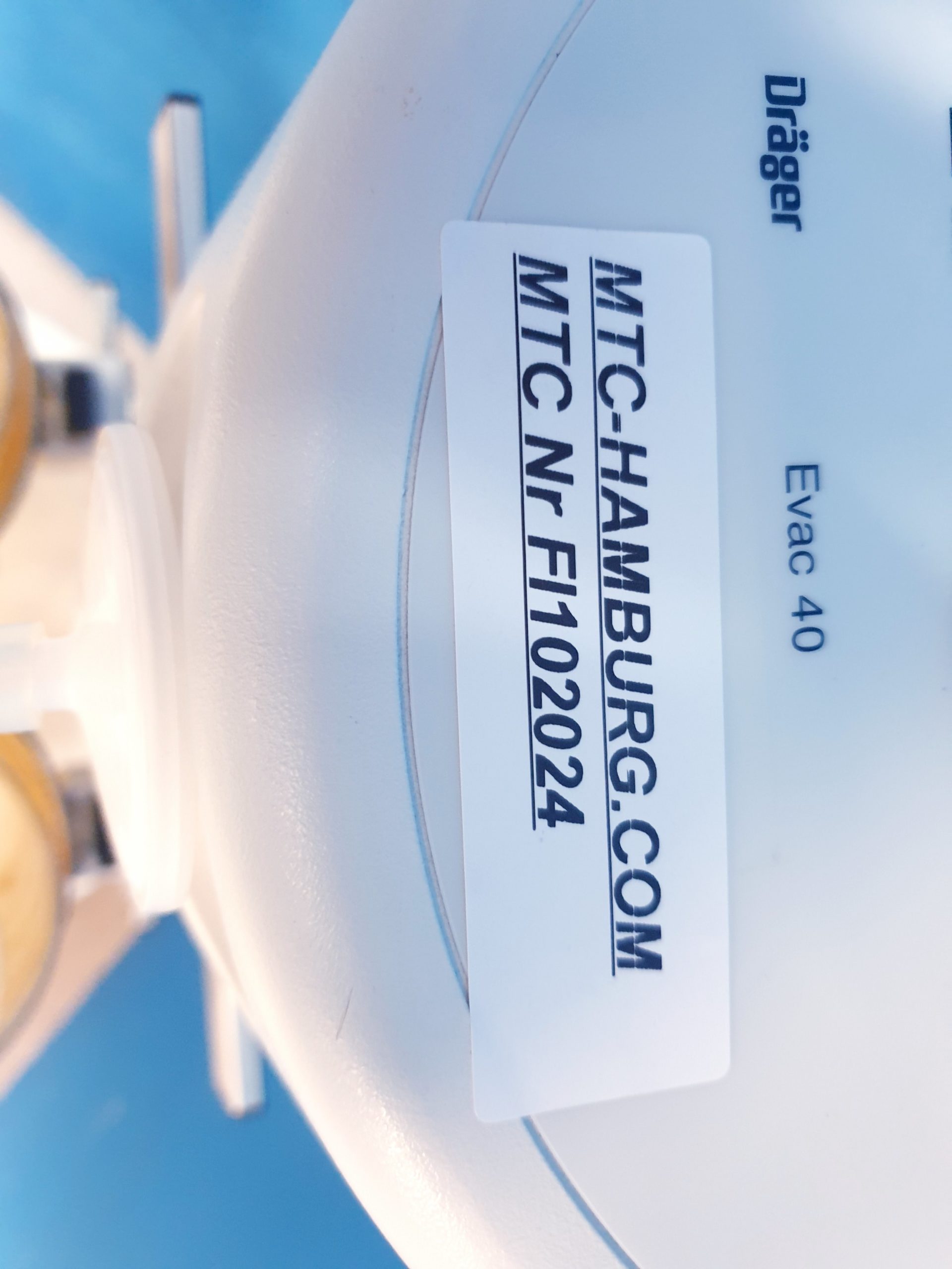 Dräger Evac 40 Absaugpumpe – Bild 2