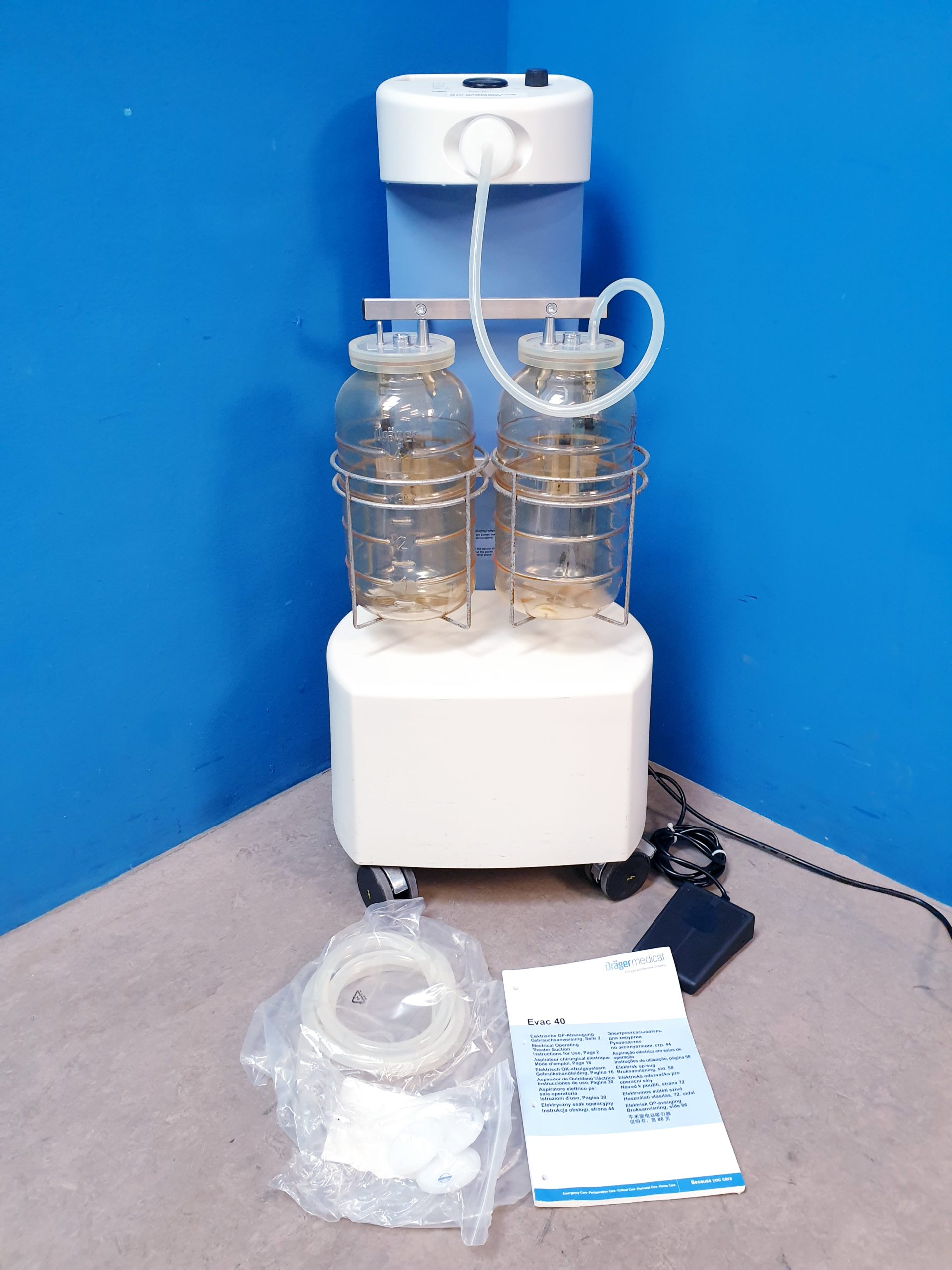 Dräger Evac 40 Absaugpumpe