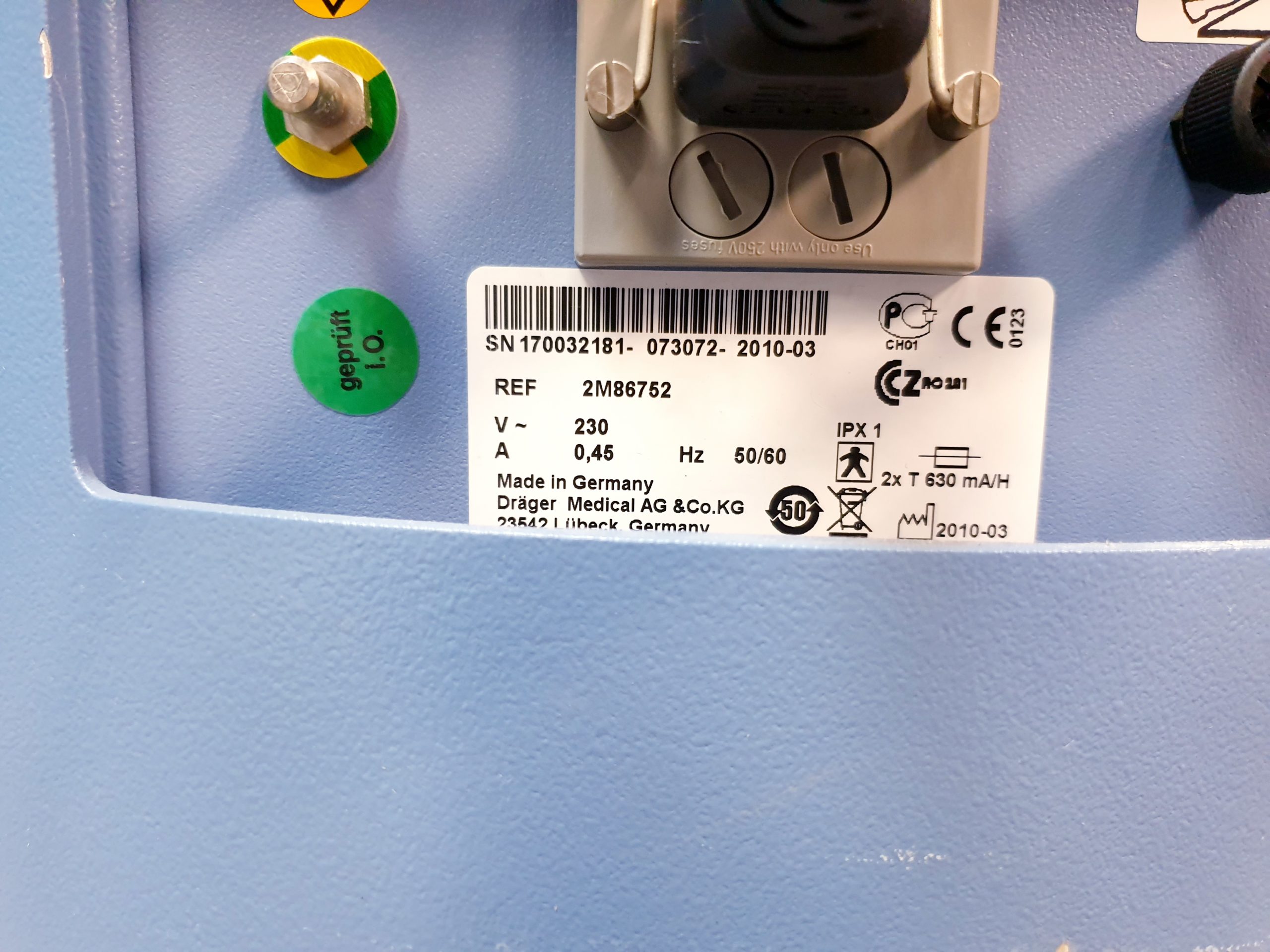 Dräger Evac 40 Absaugpumpe – Bild 9