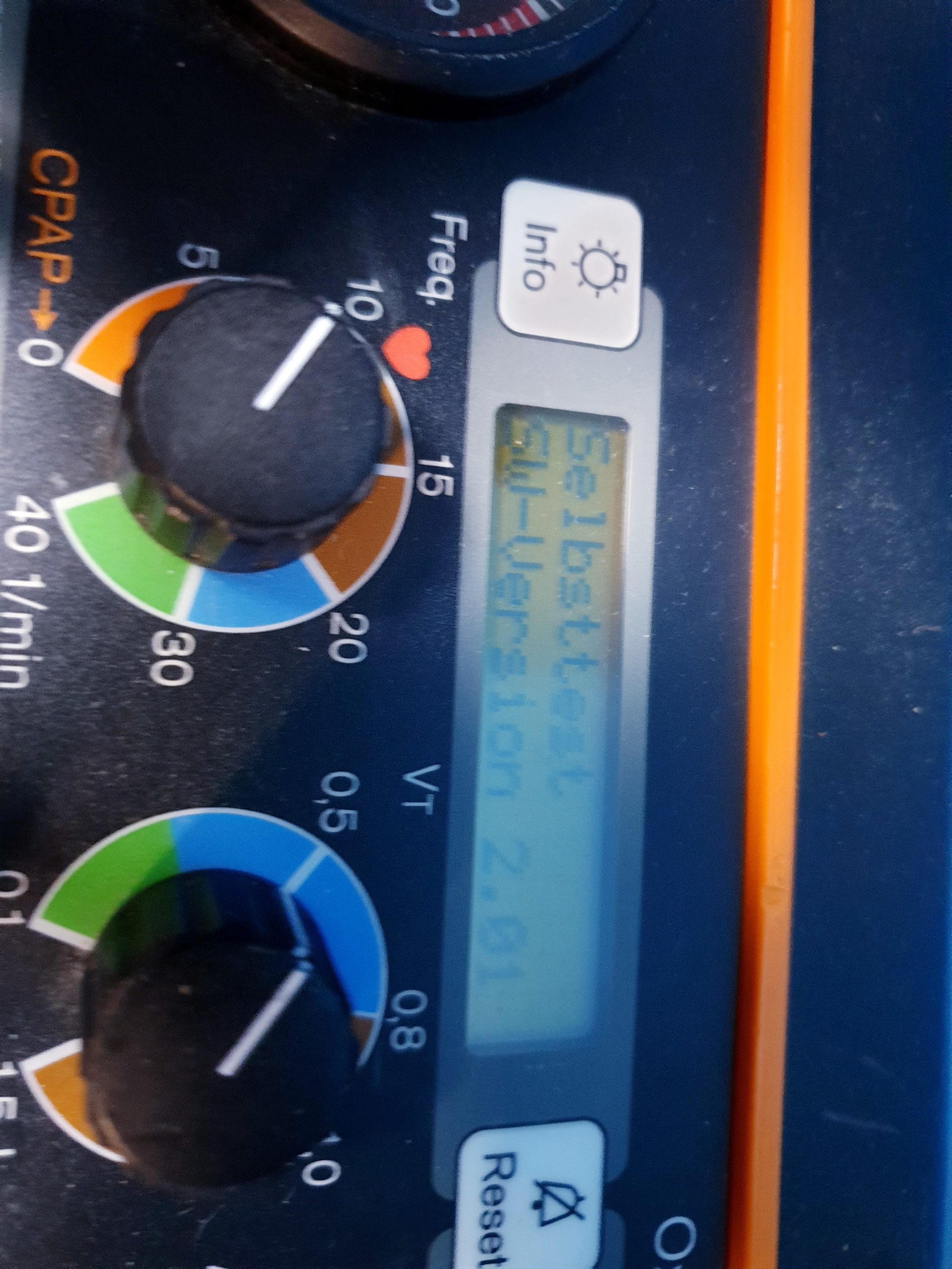 Draeger-Dräger Oxylog 2000 Notfallbeatmungsgerät - auf Fahrbarem Gestell – Bild 5