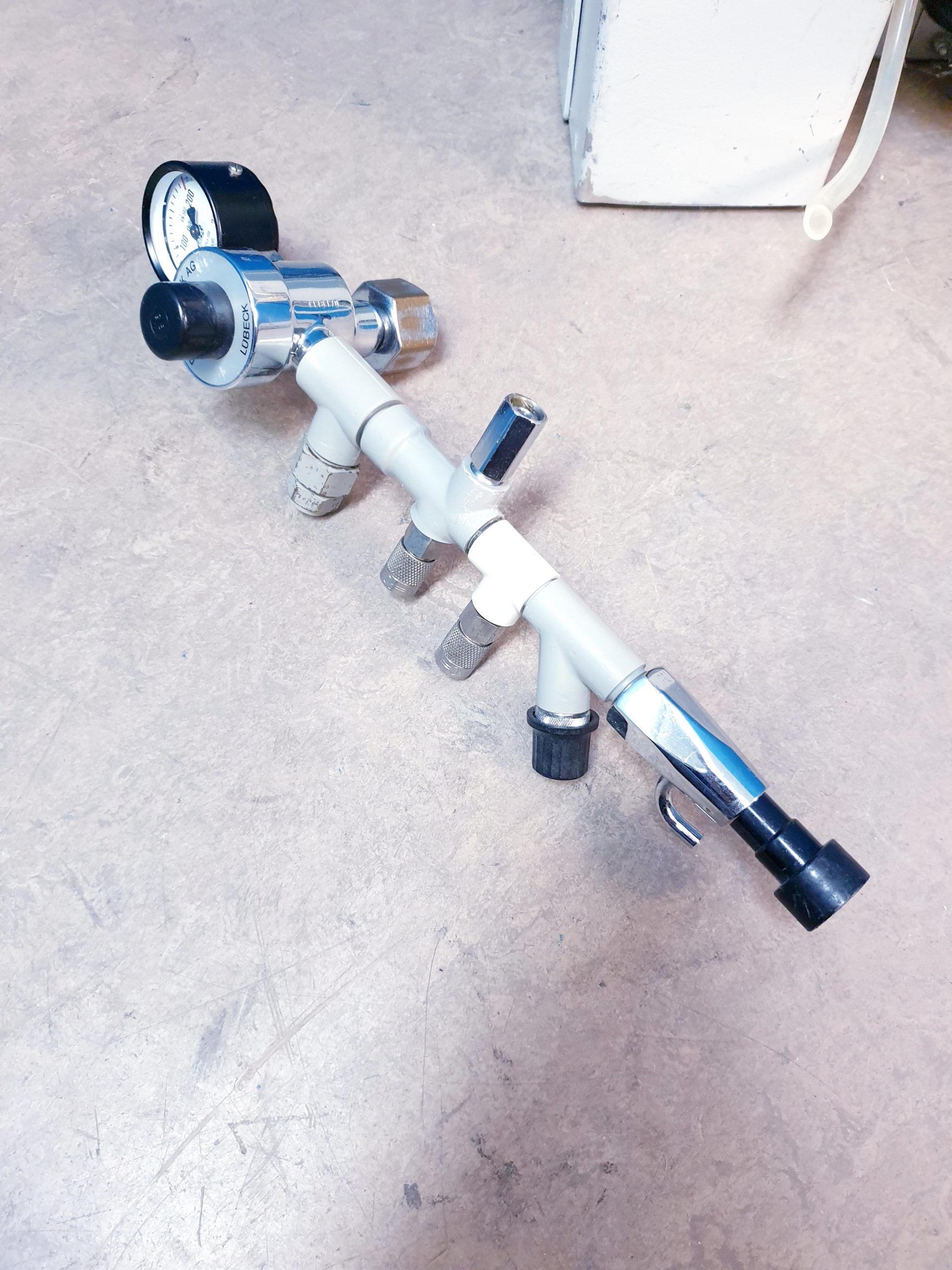 Draeger-Dräger Oxylog 2000 Notfallbeatmungsgerät - auf Fahrbarem Gestell – Bild 13