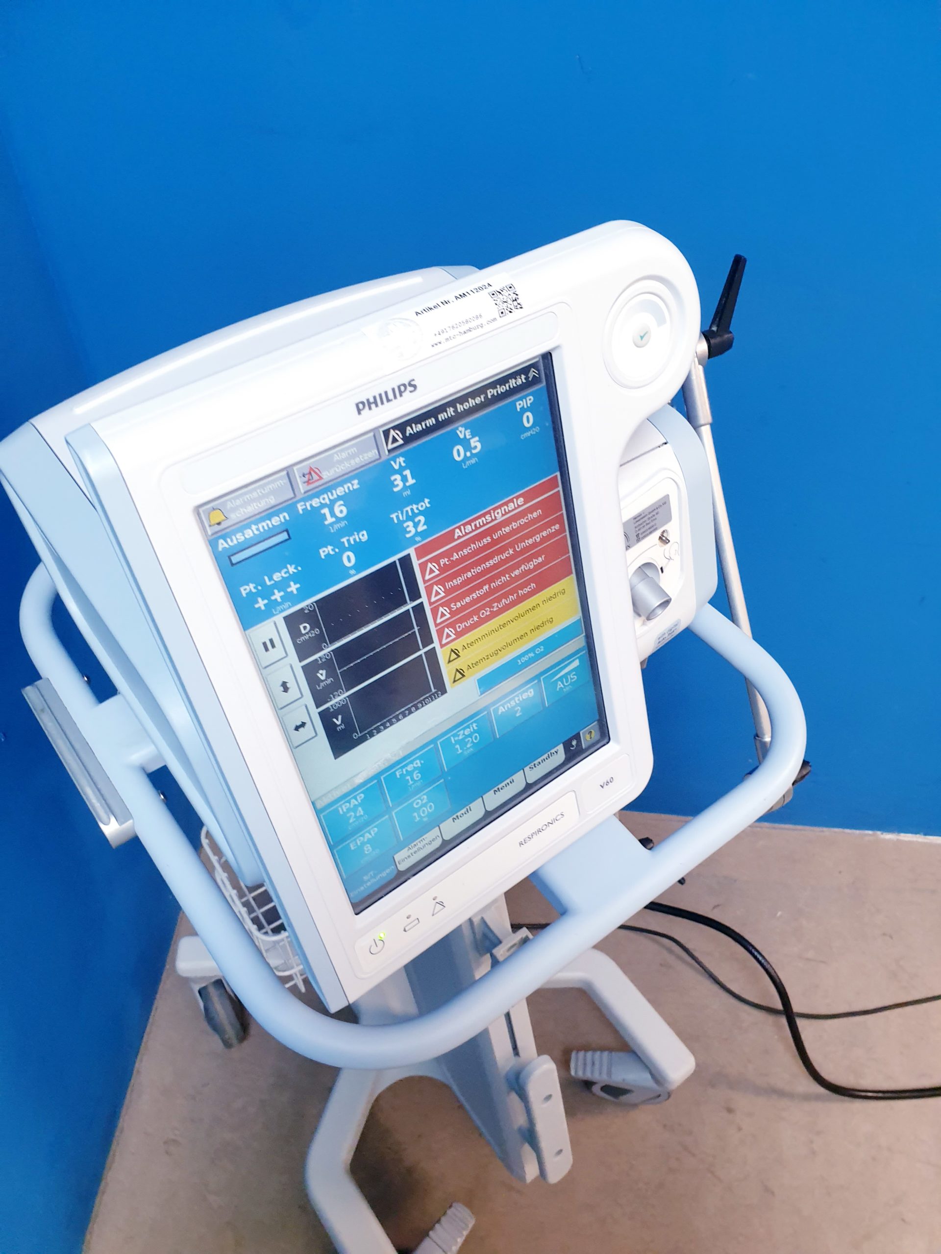 Philips Respironics V60 V 60 Beatmungsgerät – Bild 3