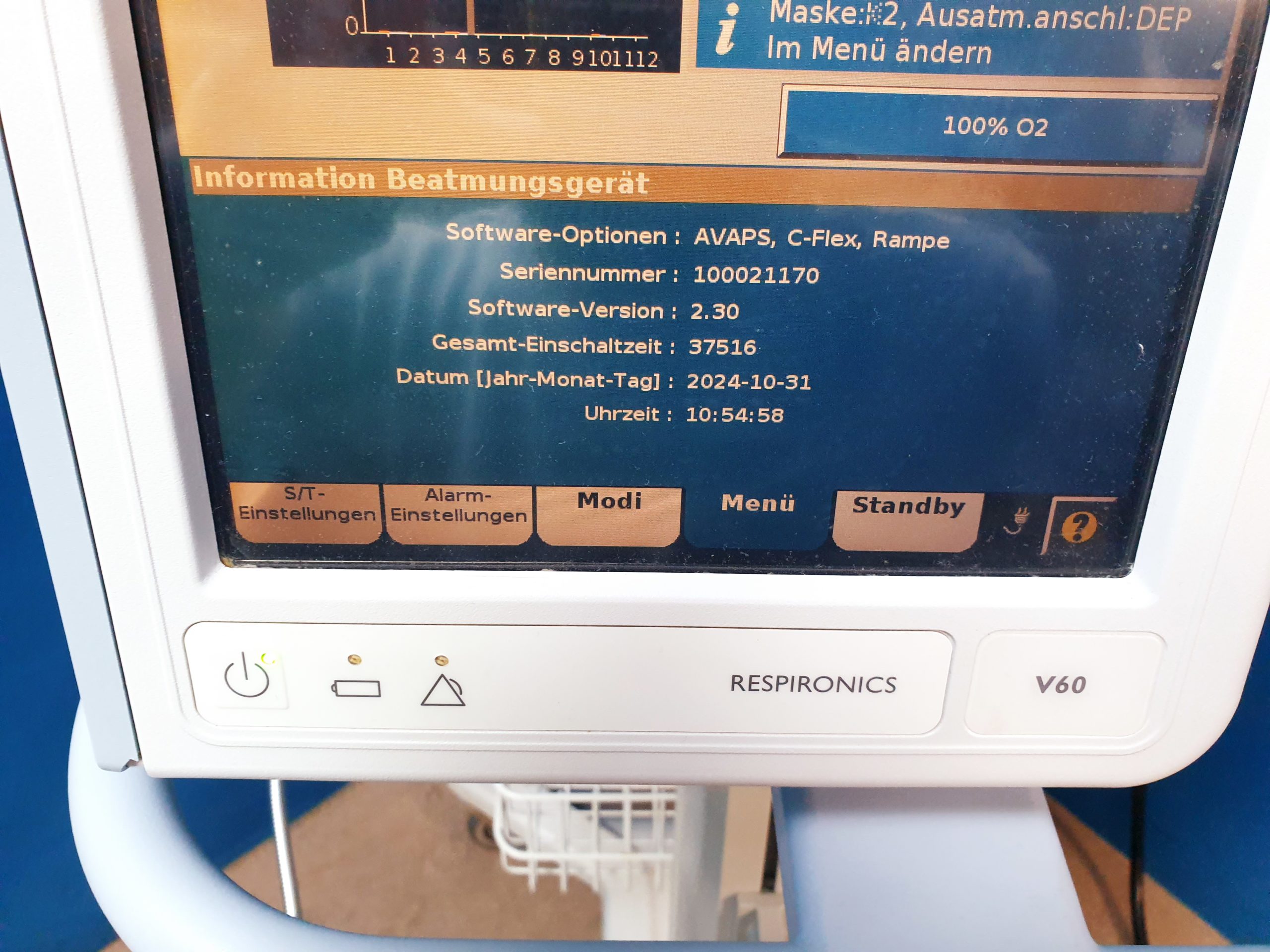 Philips Respironics V60 V 60 Beatmungsgerät – Bild 5