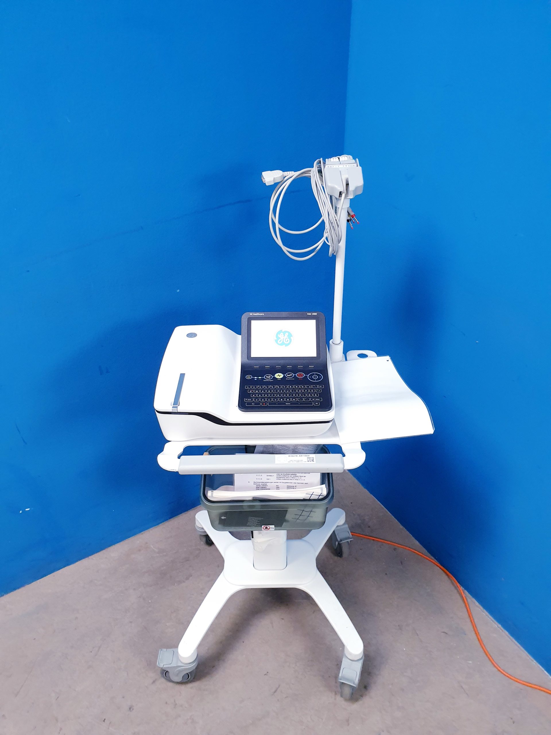 GE MAC 2000 EKG - 12 kanal – Bild 10