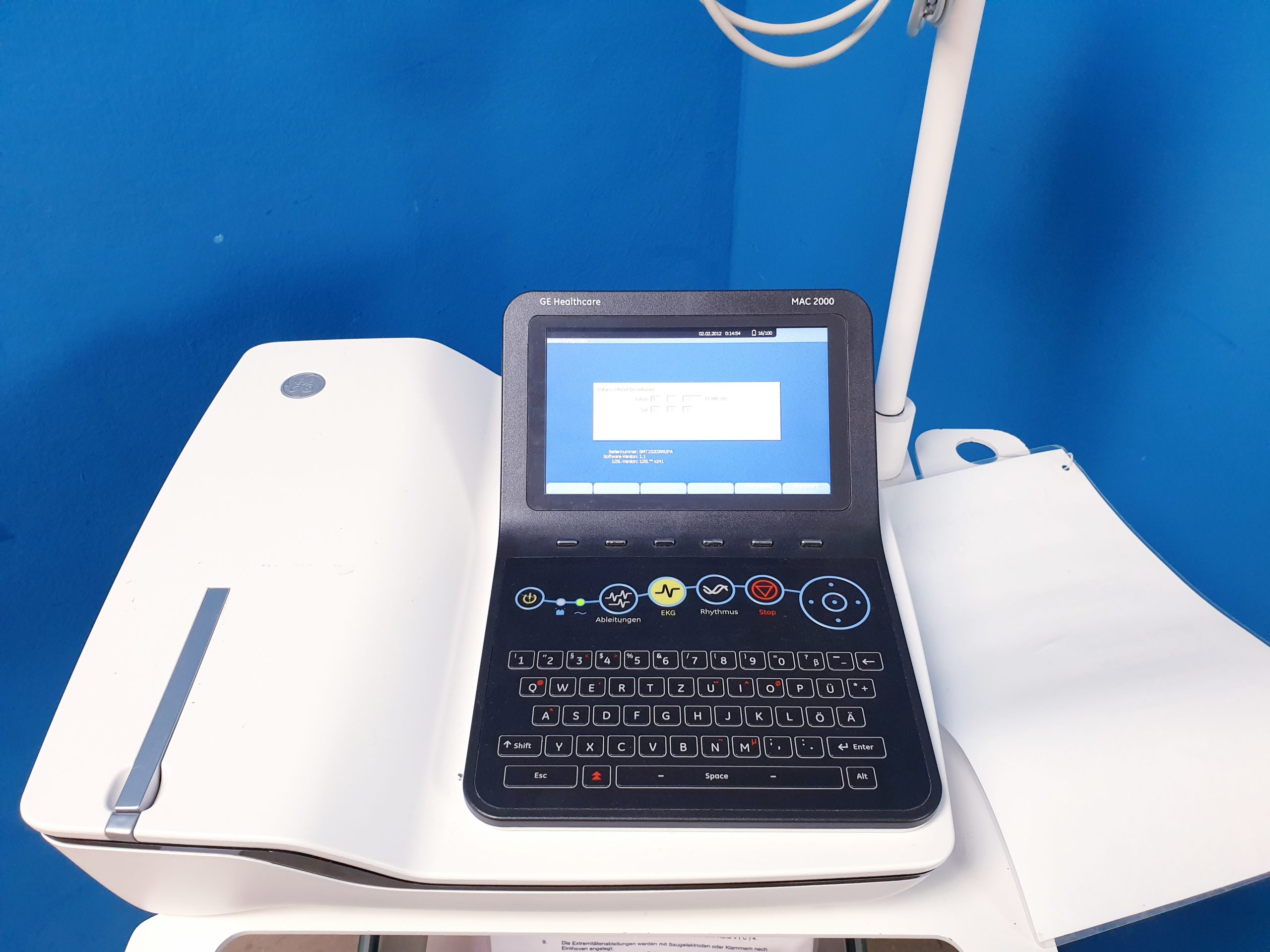 GE MAC 2000 EKG - 12 kanal – Bild 11