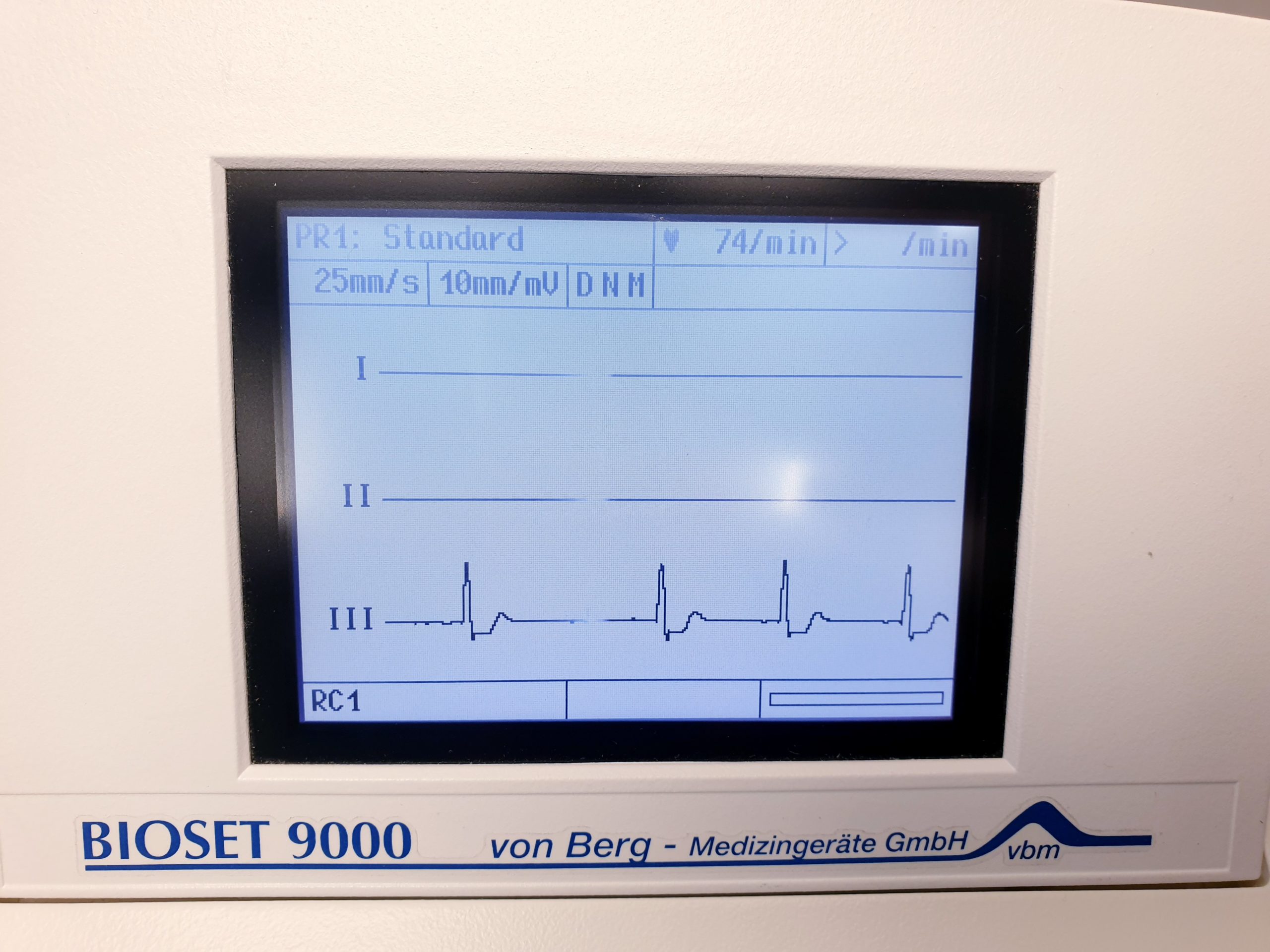 Bioset 9000 ekg 12 Kanal ekg Gerät – Bild 6