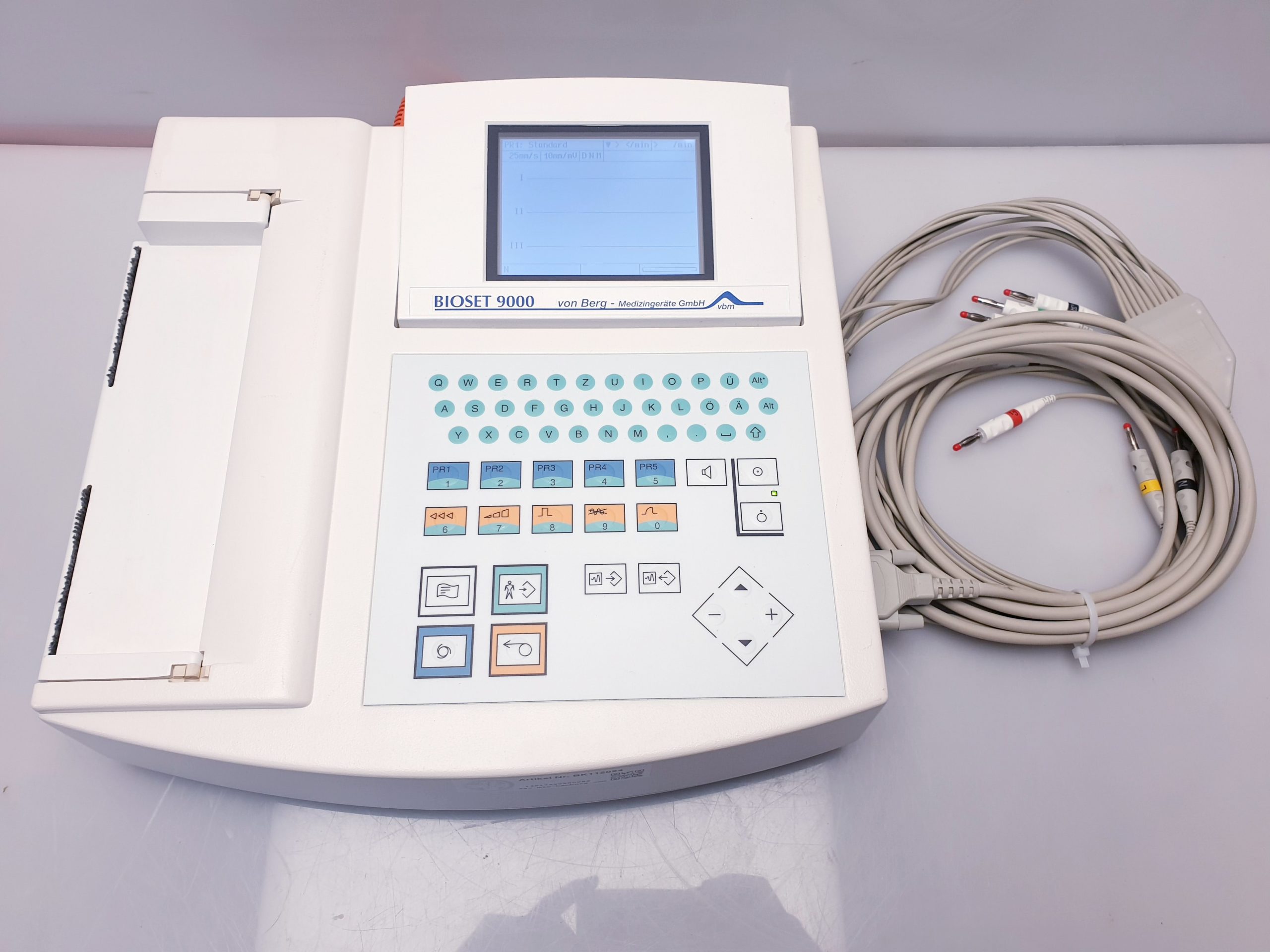 Bioset 9000 ekg 12 Kanal ekg Gerät – Bild 7