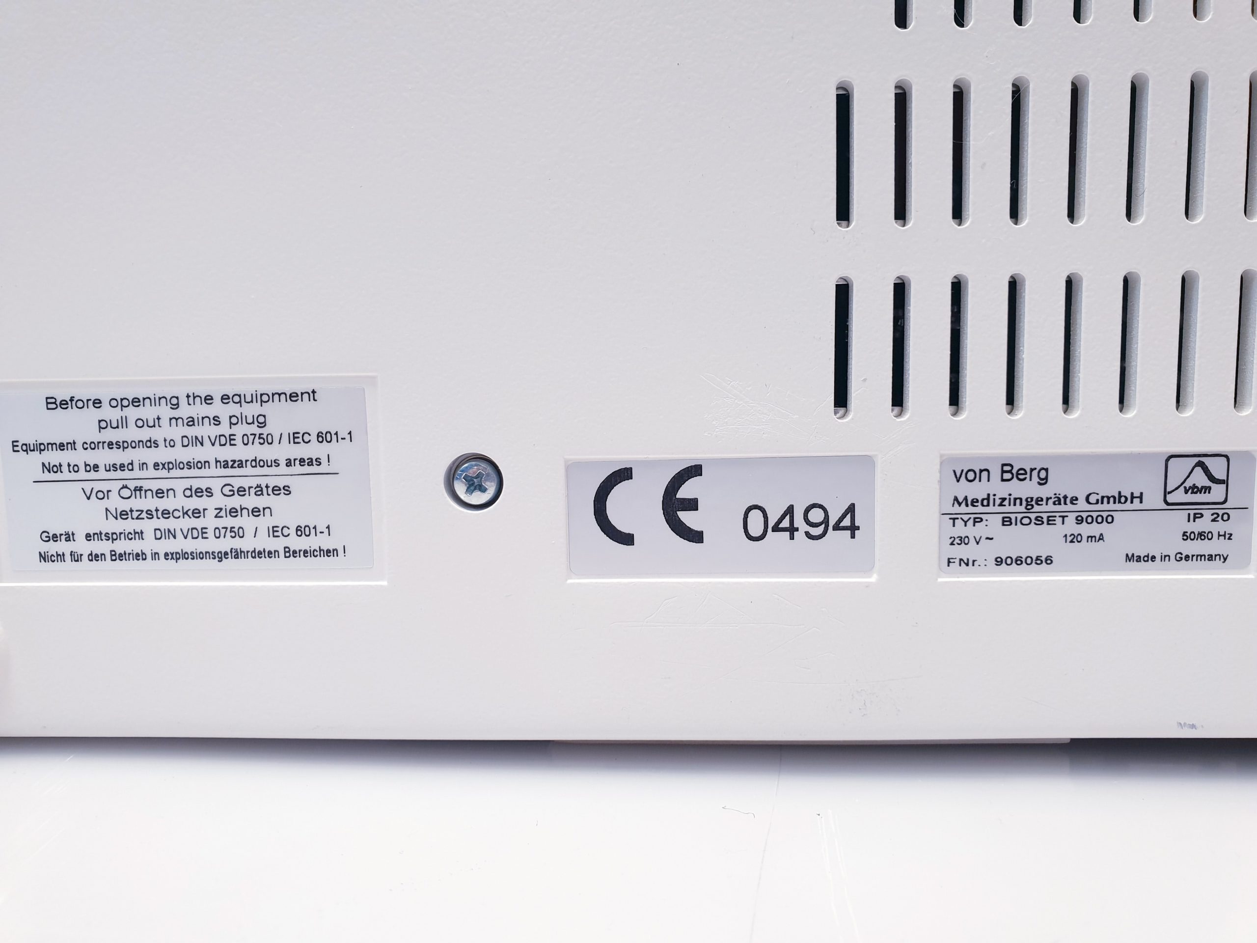 Bioset 9000 ekg 12 Kanal ekg Gerät – Bild 13