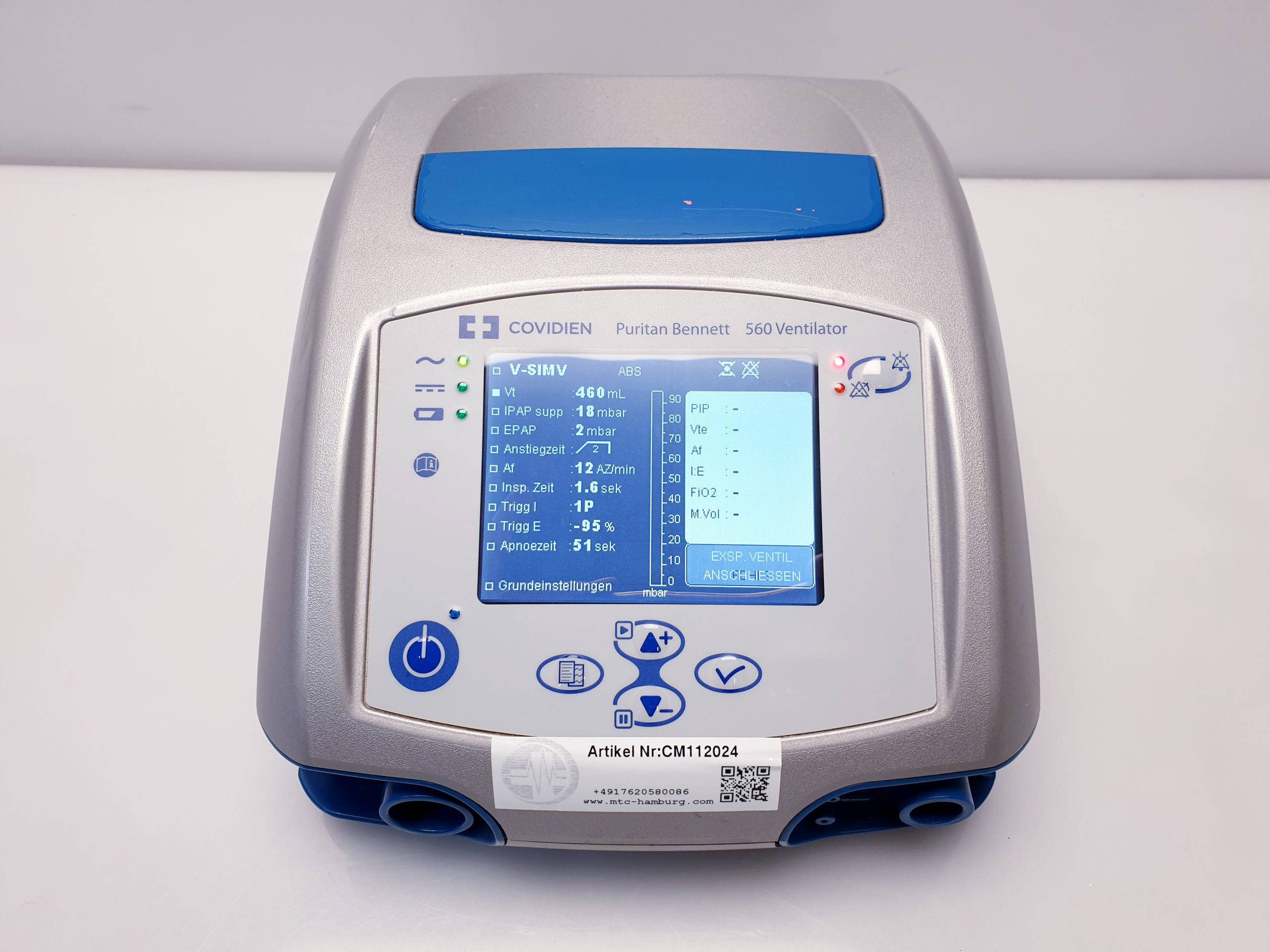 COVIDIEN Puritan Bennett 560