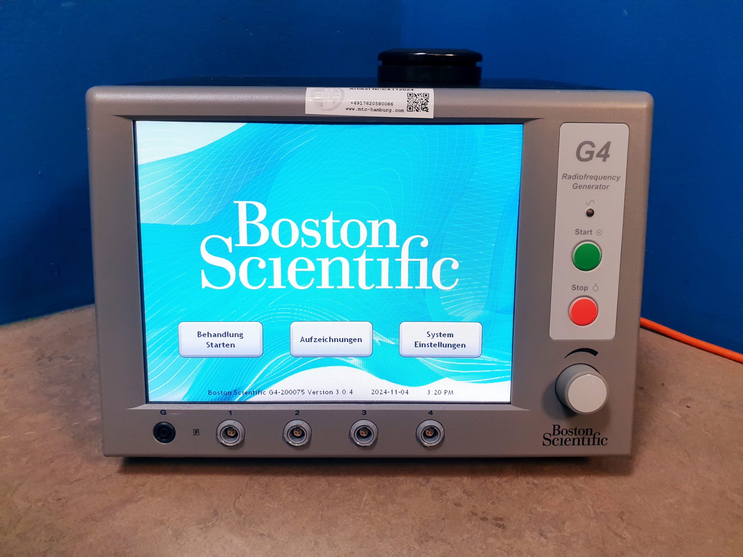 Boston Scientific G4 Radiofrequency Generator – Bild 10