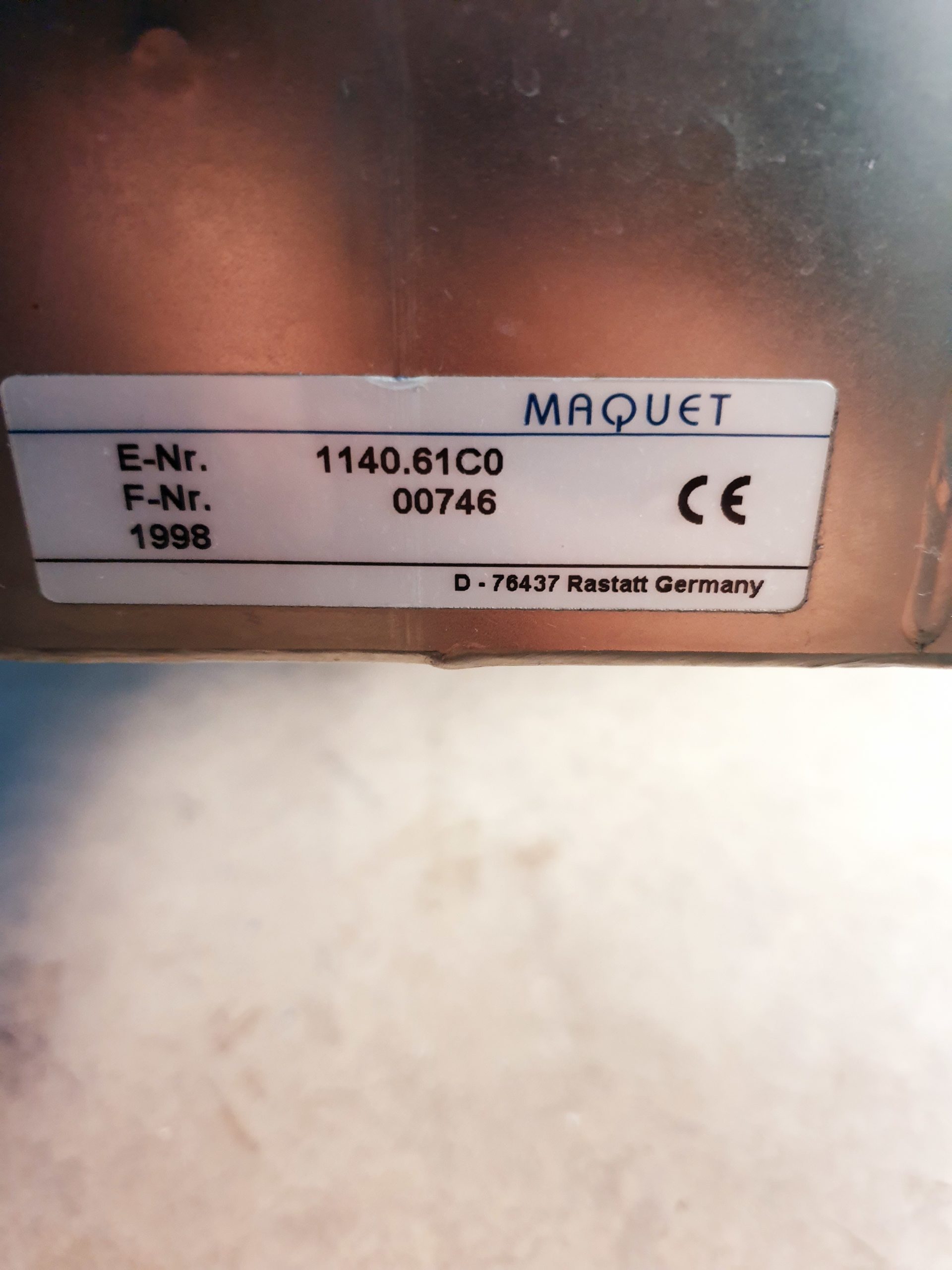 Maquet 1150.10A0 + 114061C0 Op Tischplatte Lafette – Bild 10