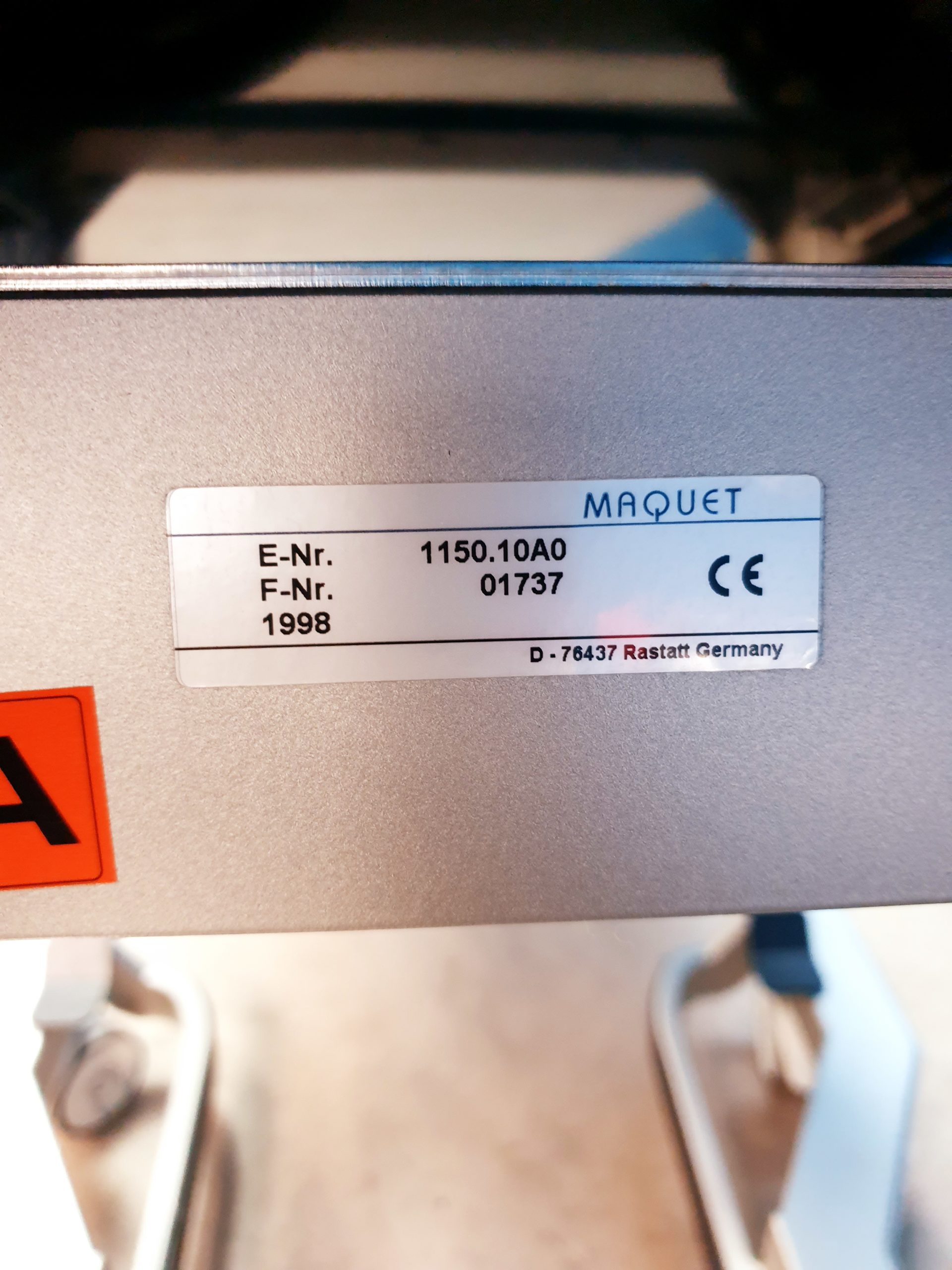 Maquet 1150.10A0 + 114061C0 Op Tischplatte Lafette – Bild 12