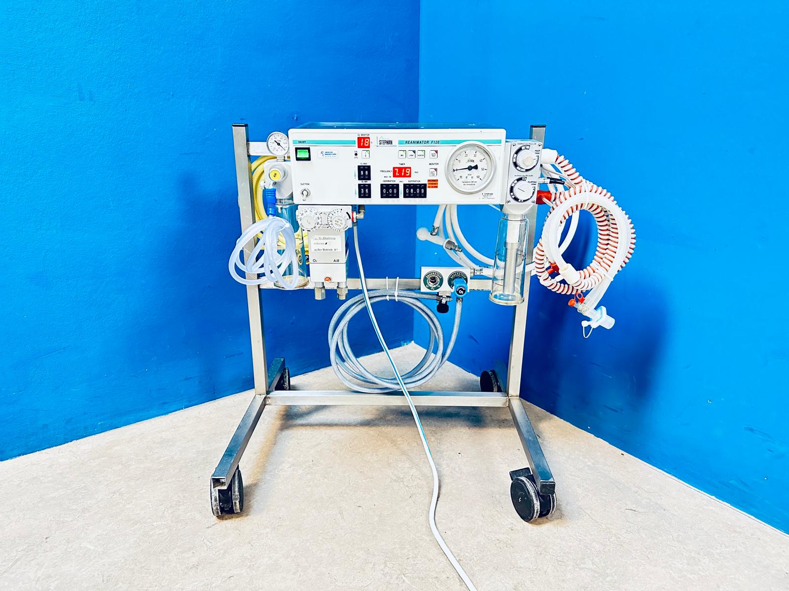 Stephan F-120 - F120 Beatmungsgerät auf fahrenbarem Gestell – Bild 7