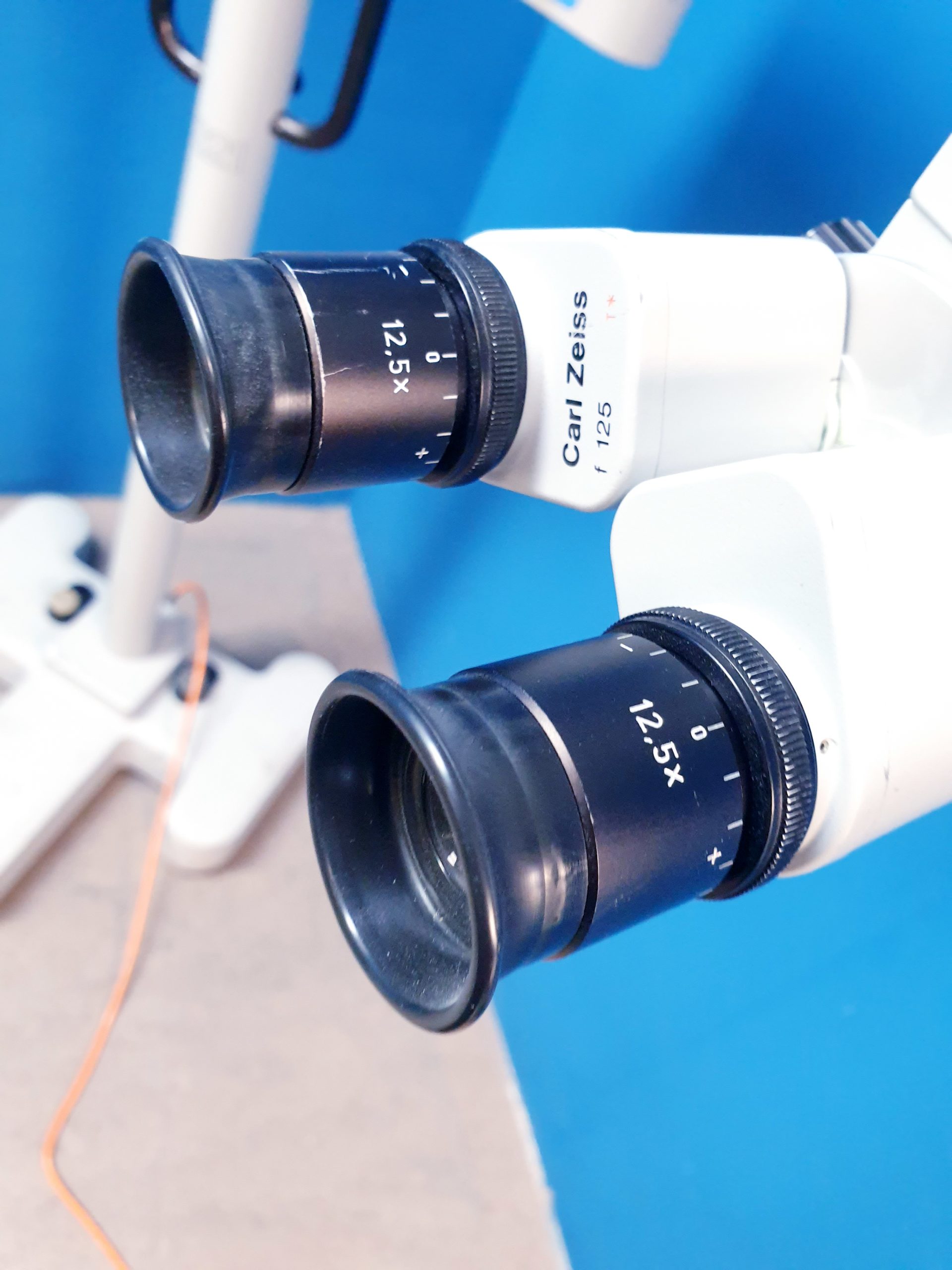 Carl Zeiss OPMI 19-FC OP-Mikroskop f 125 - f 250 - auf S21 Standfuß BK122024 – Bild 6