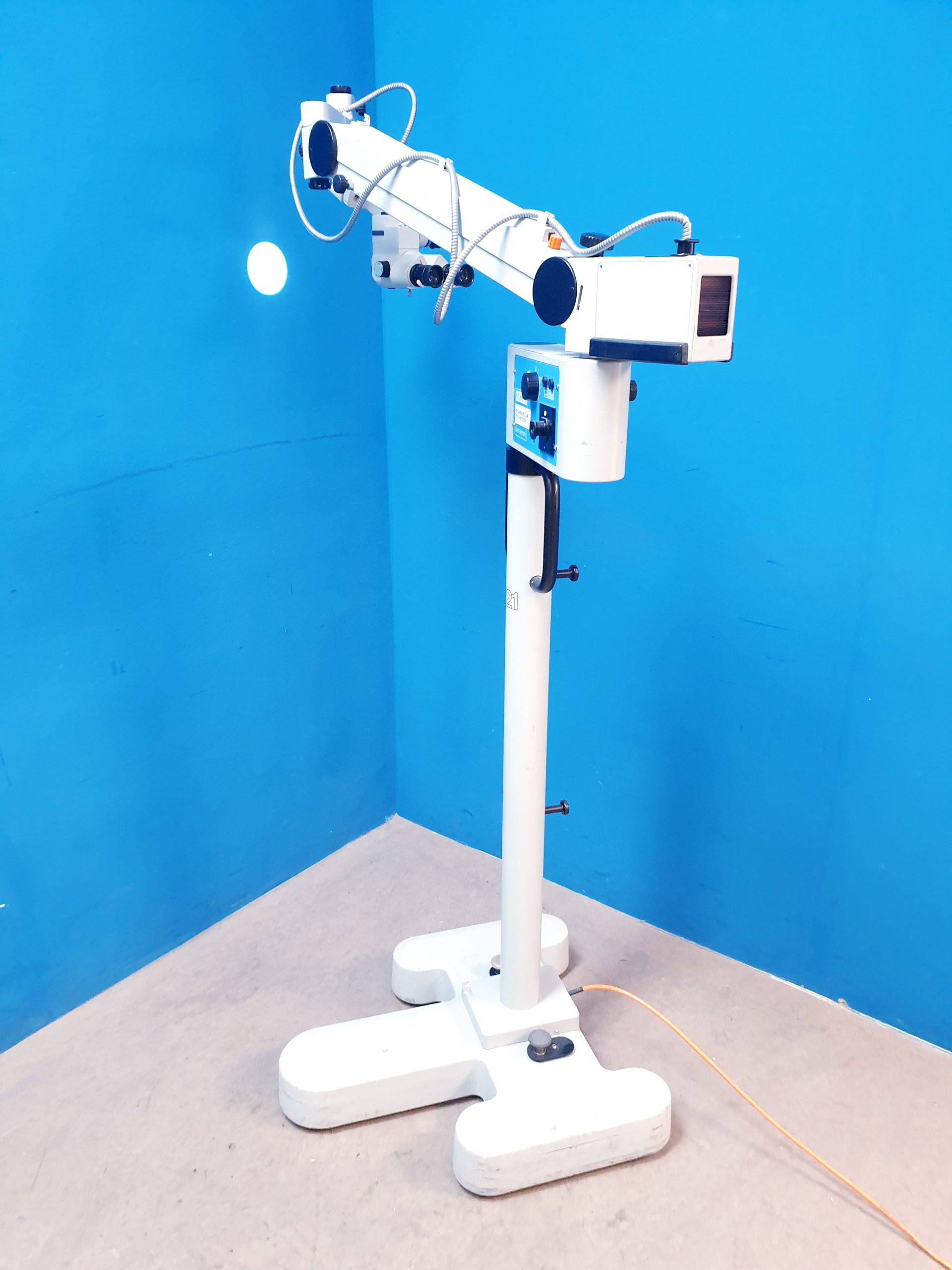 Carl Zeiss OPMI 19-FC OP-Mikroskop f 125 - f 250 - auf S21 Standfuß BK122024 – Bild 13