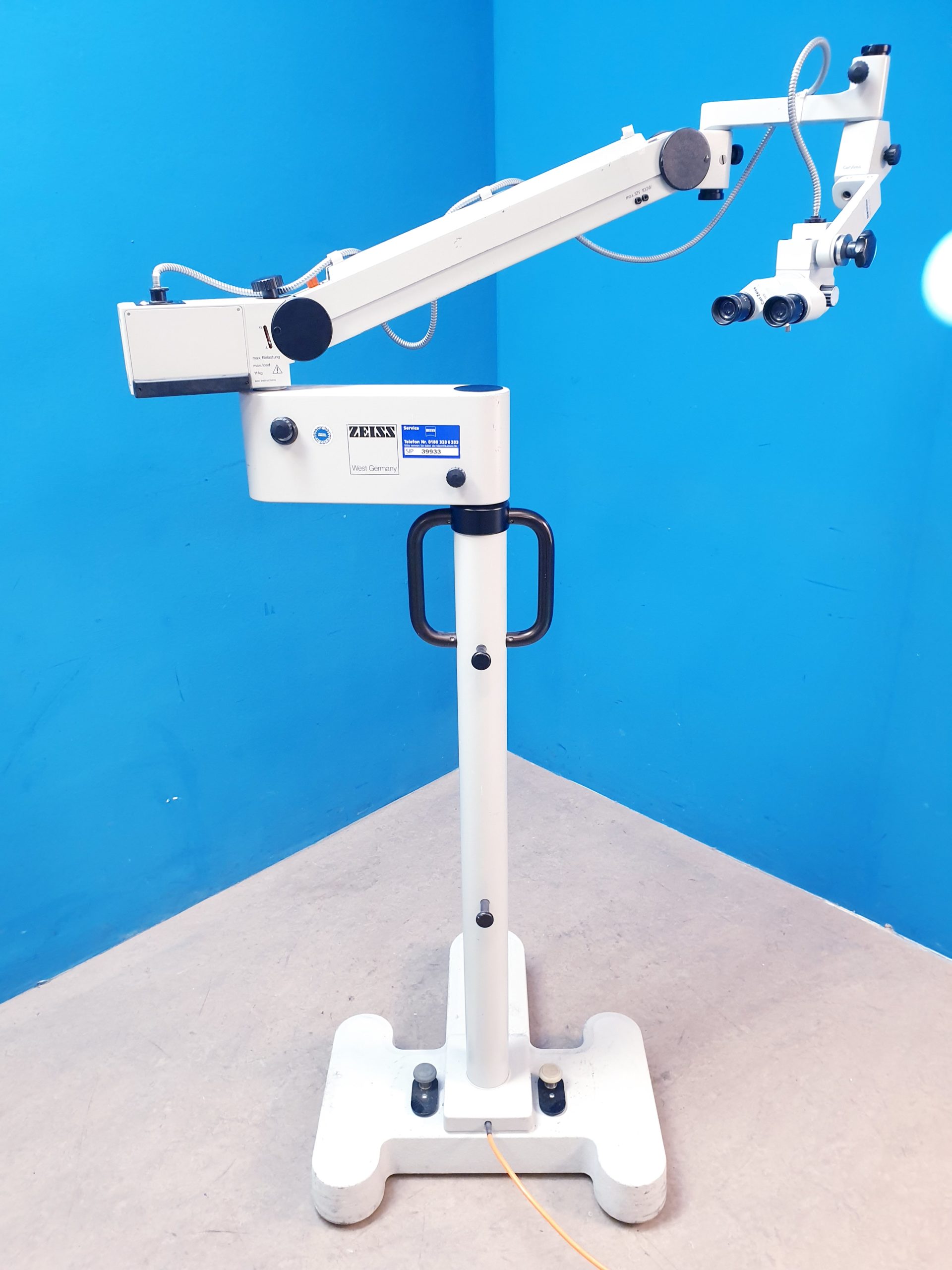 Carl Zeiss OPMI 19-FC OP-Mikroskop f 125 - f 250 - auf S21 Standfuß BK122024 – Bild 14