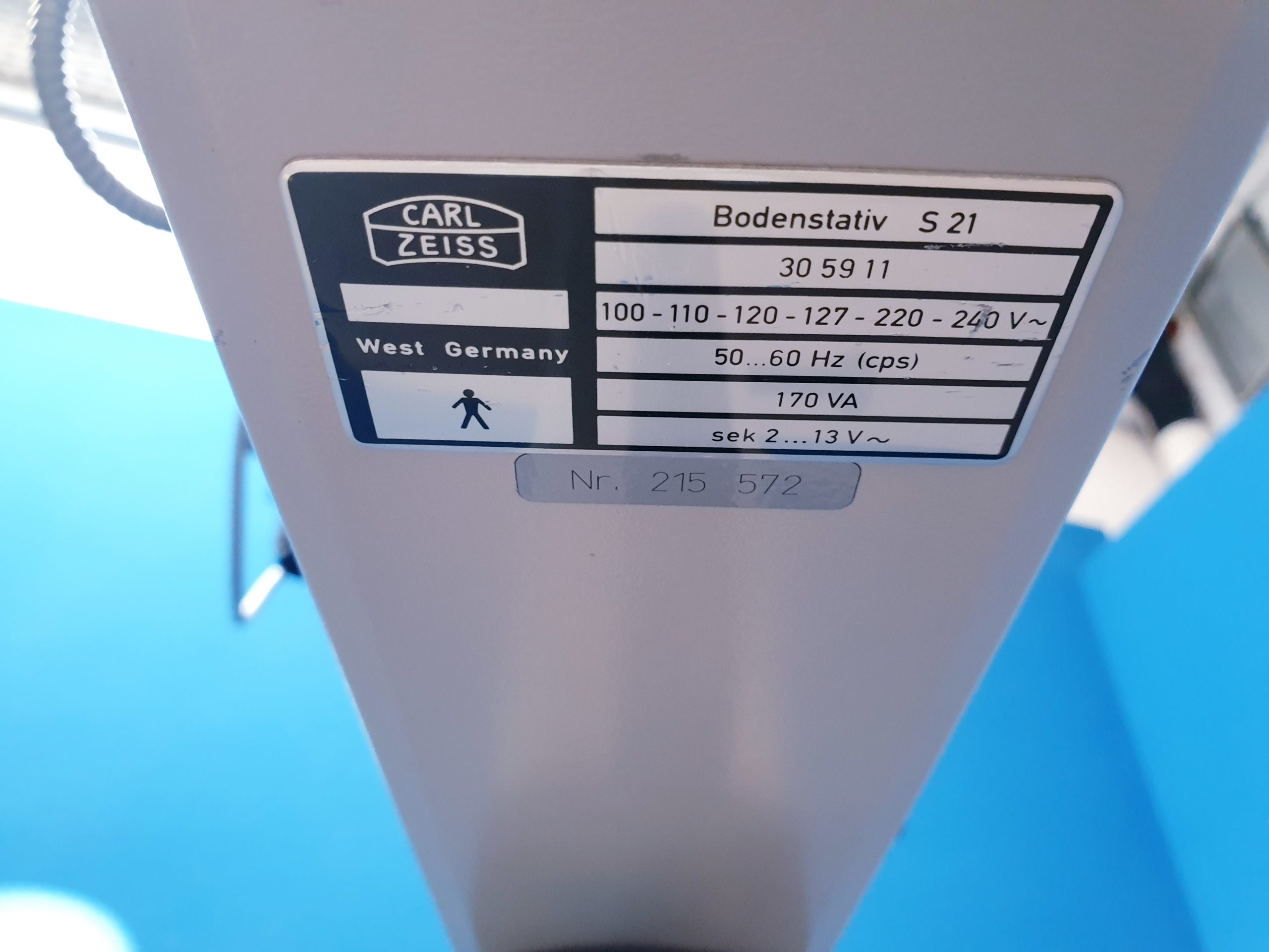 Carl Zeiss OPMI 19-FC OP-Mikroskop f 125 - f 250 - auf S21 Standfuß BK122024 – Bild 18