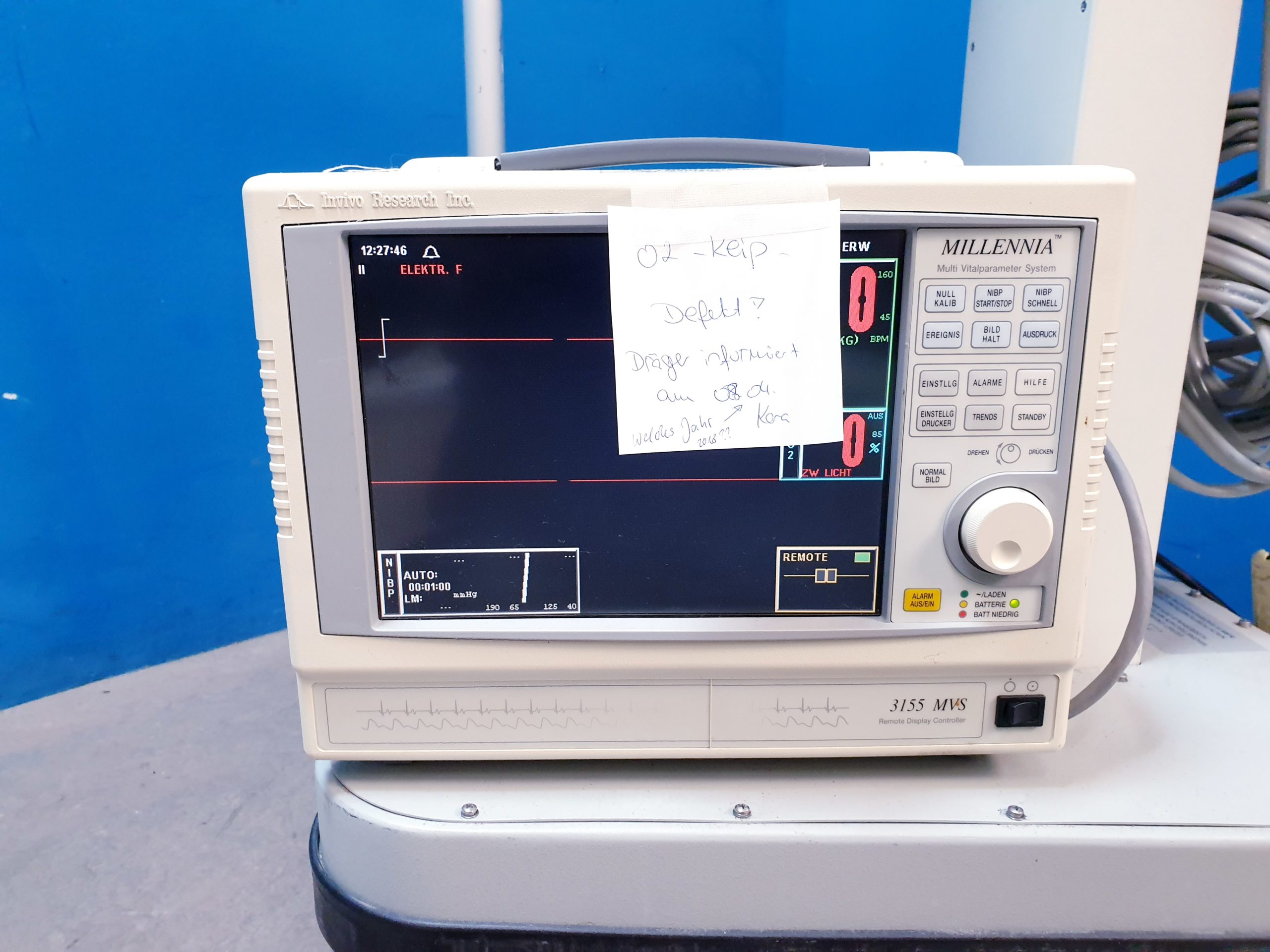 Invivo 3150 MRI Patient Monitor mit Zubehör – Bild 8