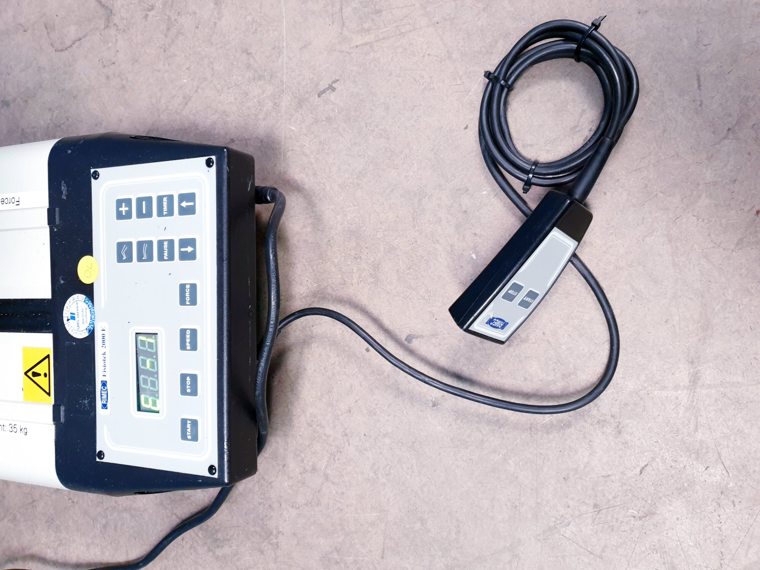 RIMEC Fisiotek 2000E Bewegungstrainer Beintrainer Bewegungsschiene – Bild 12