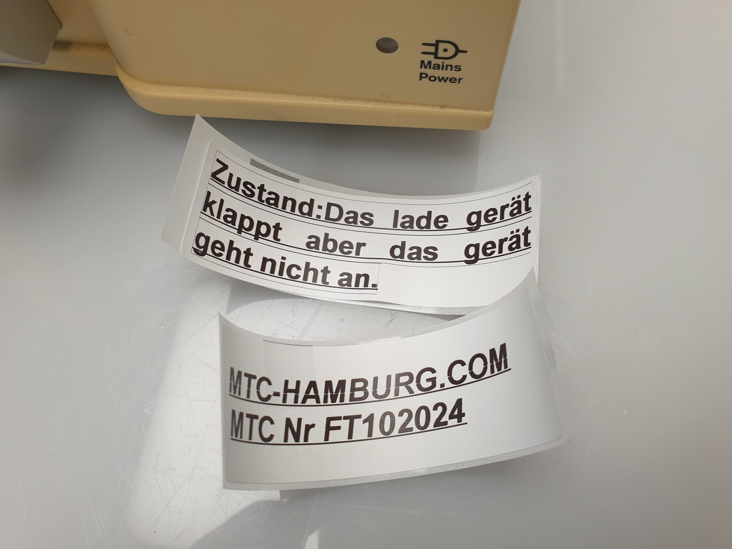 Dräger Scio Four Oxi plus mit einem Netzteil. - DEFEKT – Bild 2