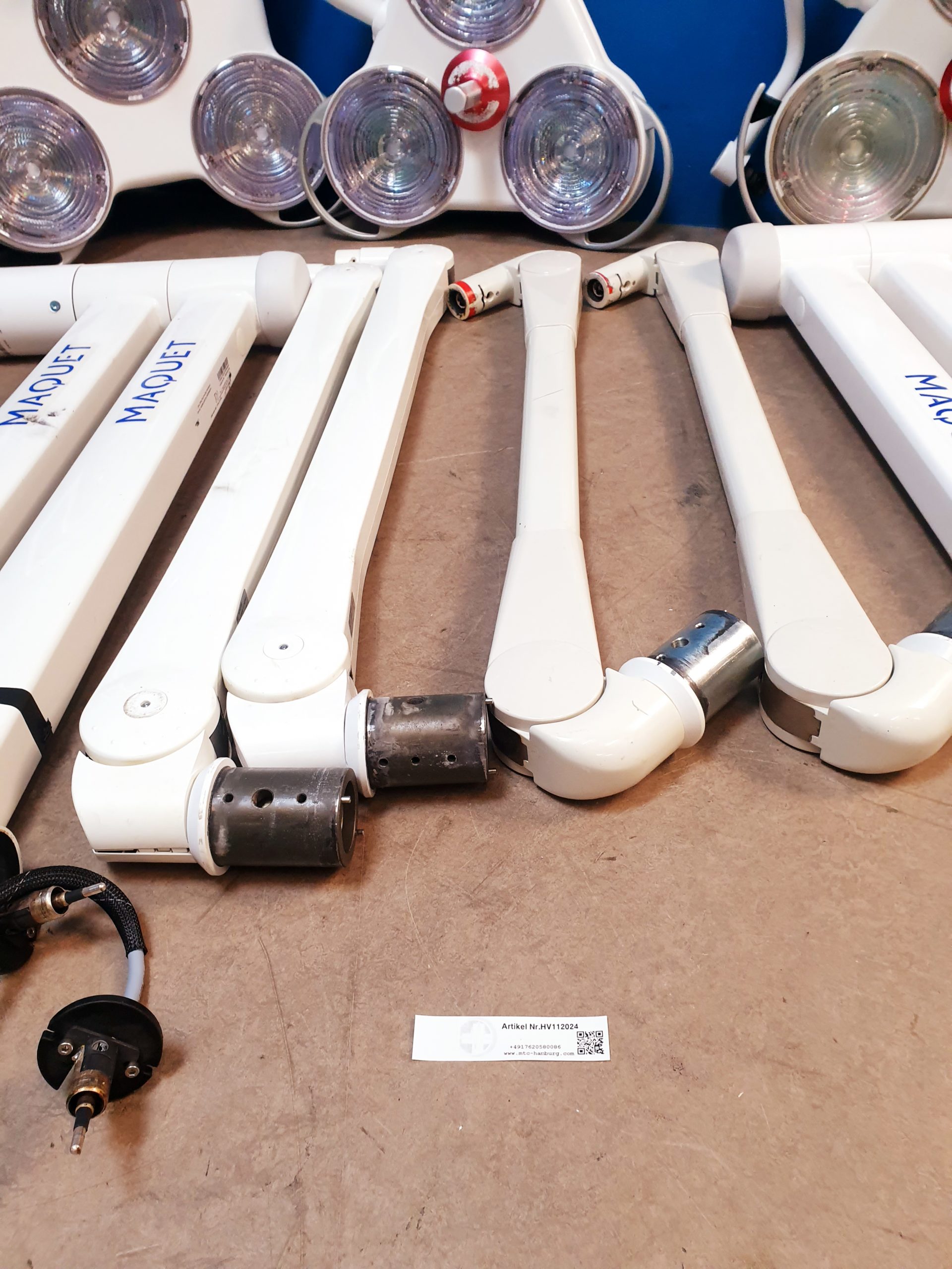 Maquet 3 x 2003 + 2005 mit Tragearm - Op Beleuchtung – Bild 3